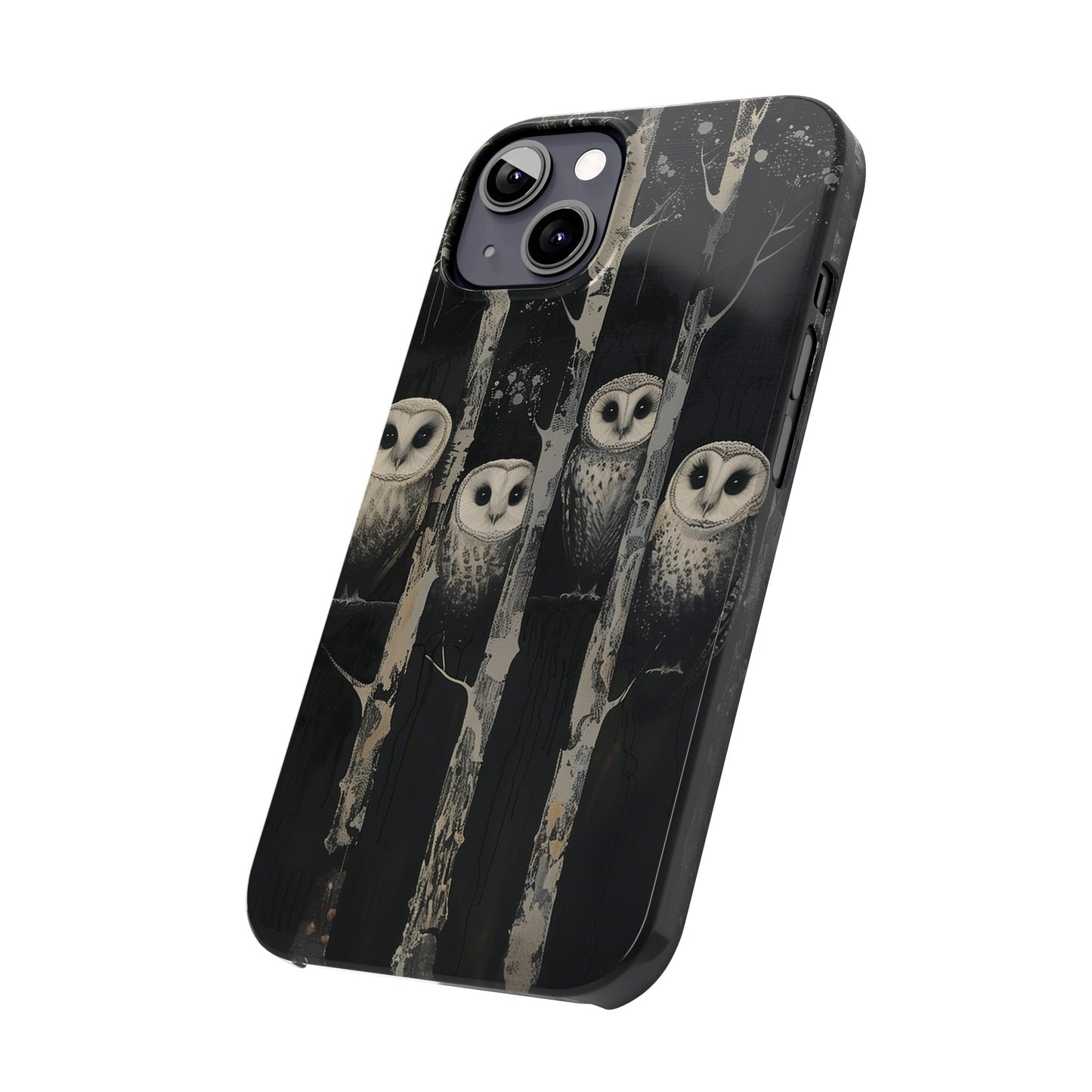 Owls at Night Phone Case