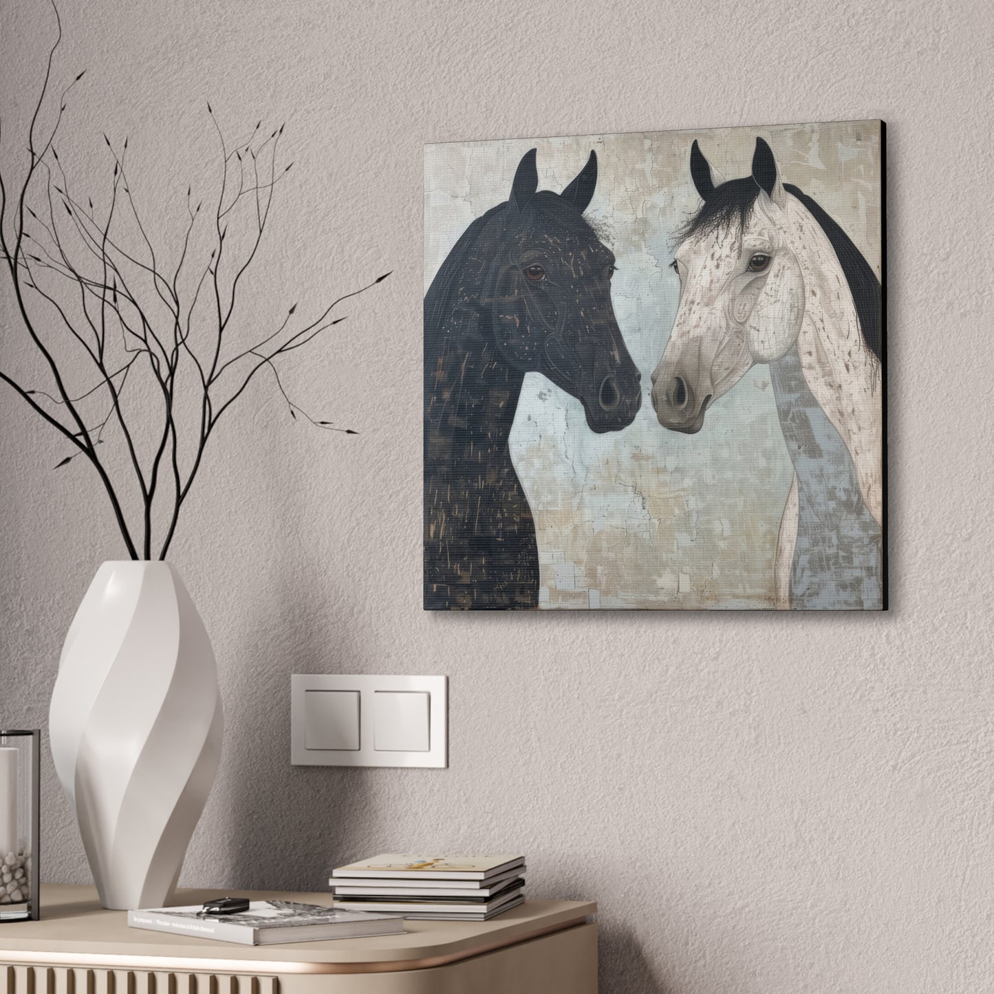 Horses - Canvas Stretched, 0.75"