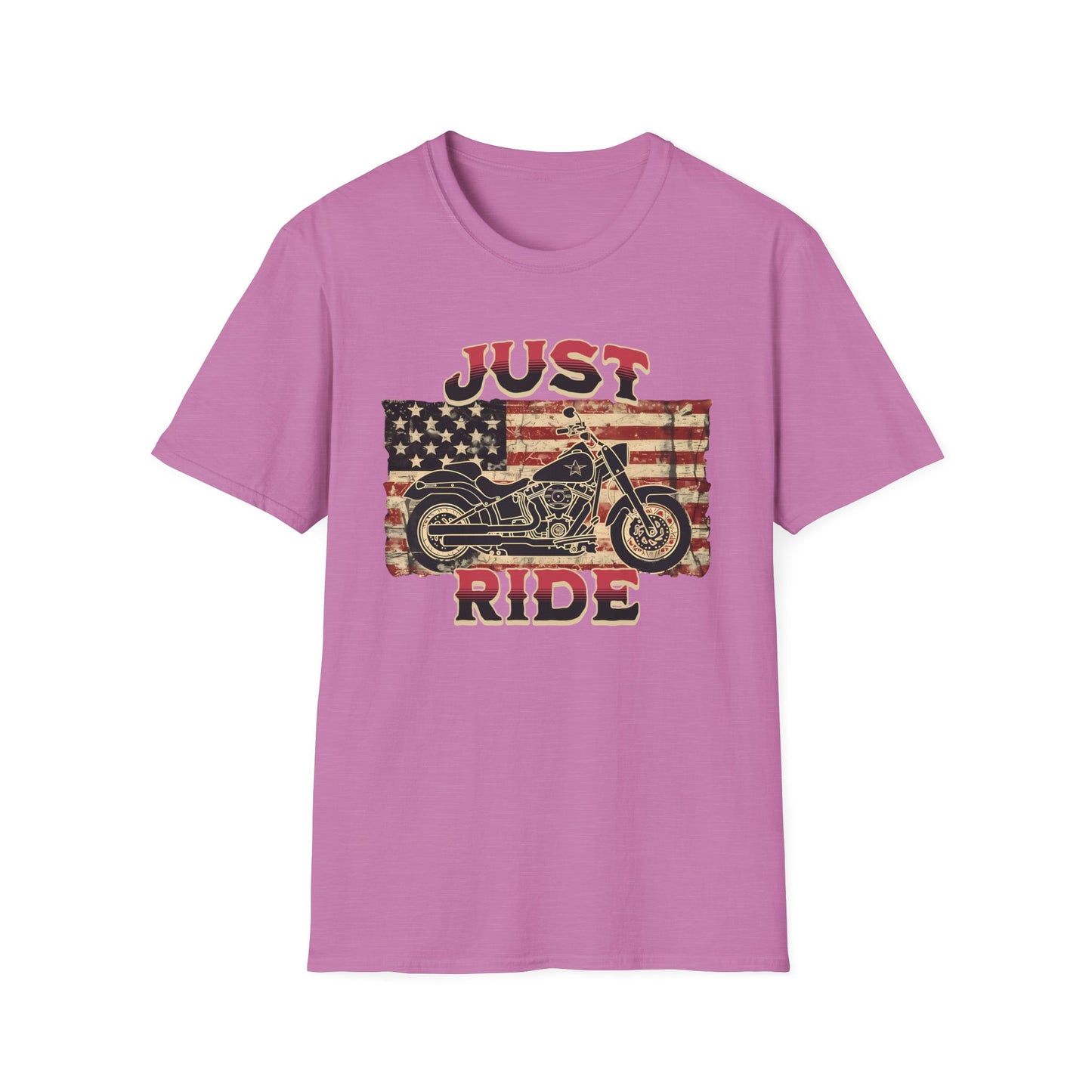 Just Ride - Unisex Softstyle T-Shirt