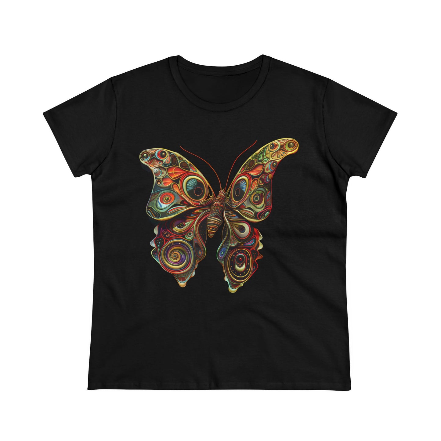 Butterfly - Women's Midweight Cotton Tee