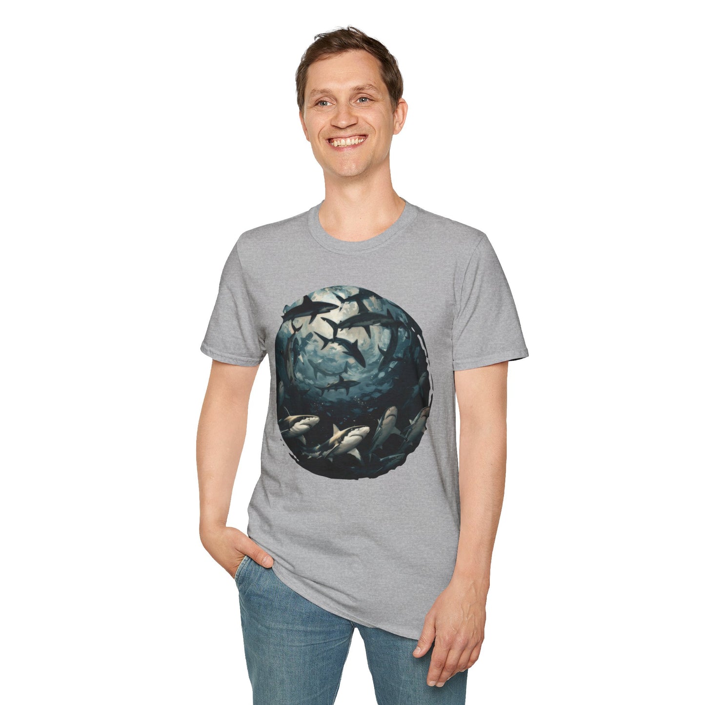 Sharks - Unisex Softstyle T-Shirt