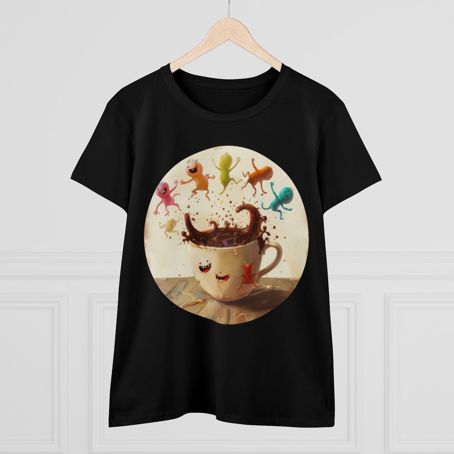 Coffee Critters - Women's Midweight Cotton Tee