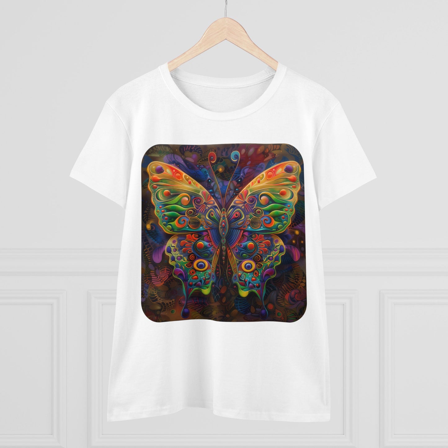 Butterfly - Women's Midweight Cotton Tee