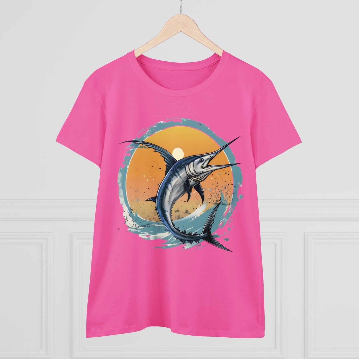 Marlin - Women's Midweight Cotton Tee