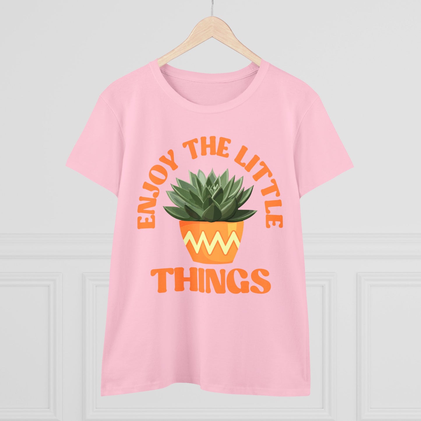 Enjoy the Little Things - Gardening - Women's Midweight Cotton Tee