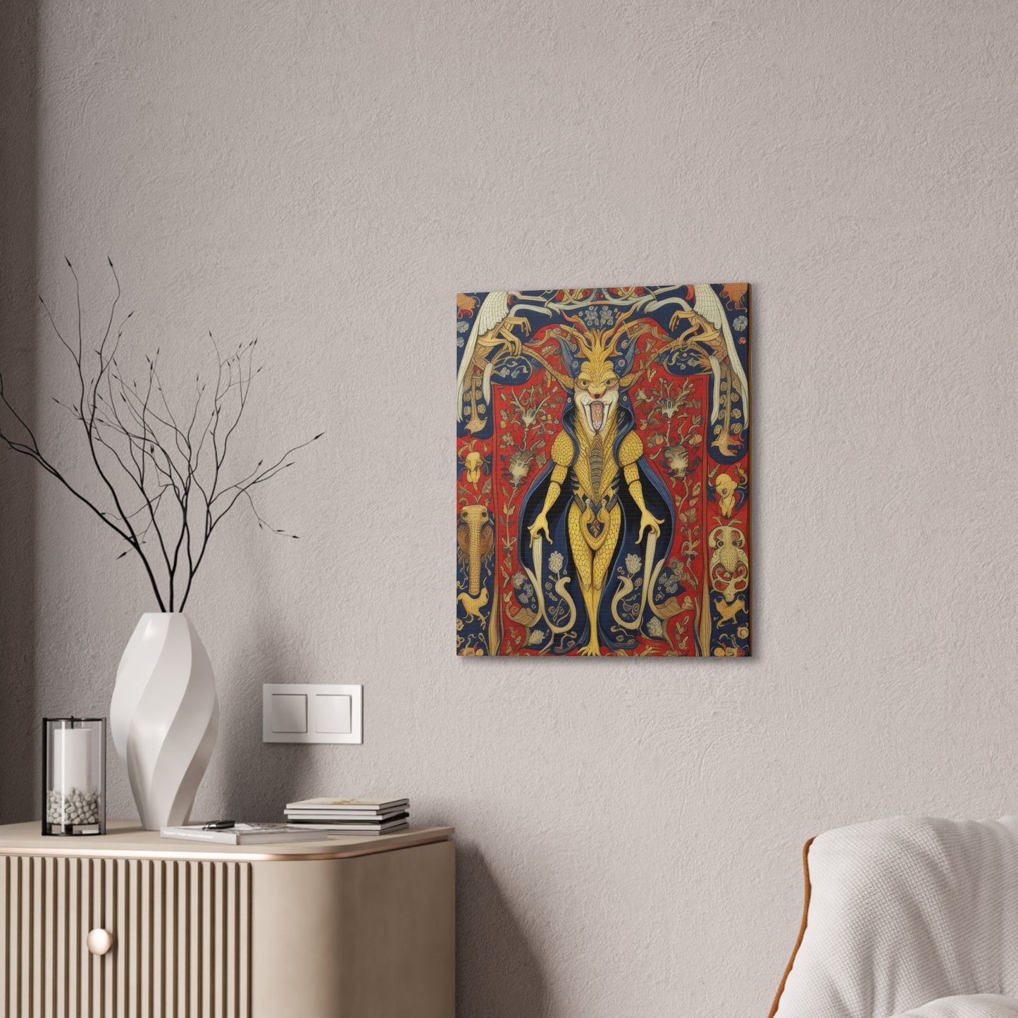 Medieval Tapestry - Canvas Stretched, 0.75"