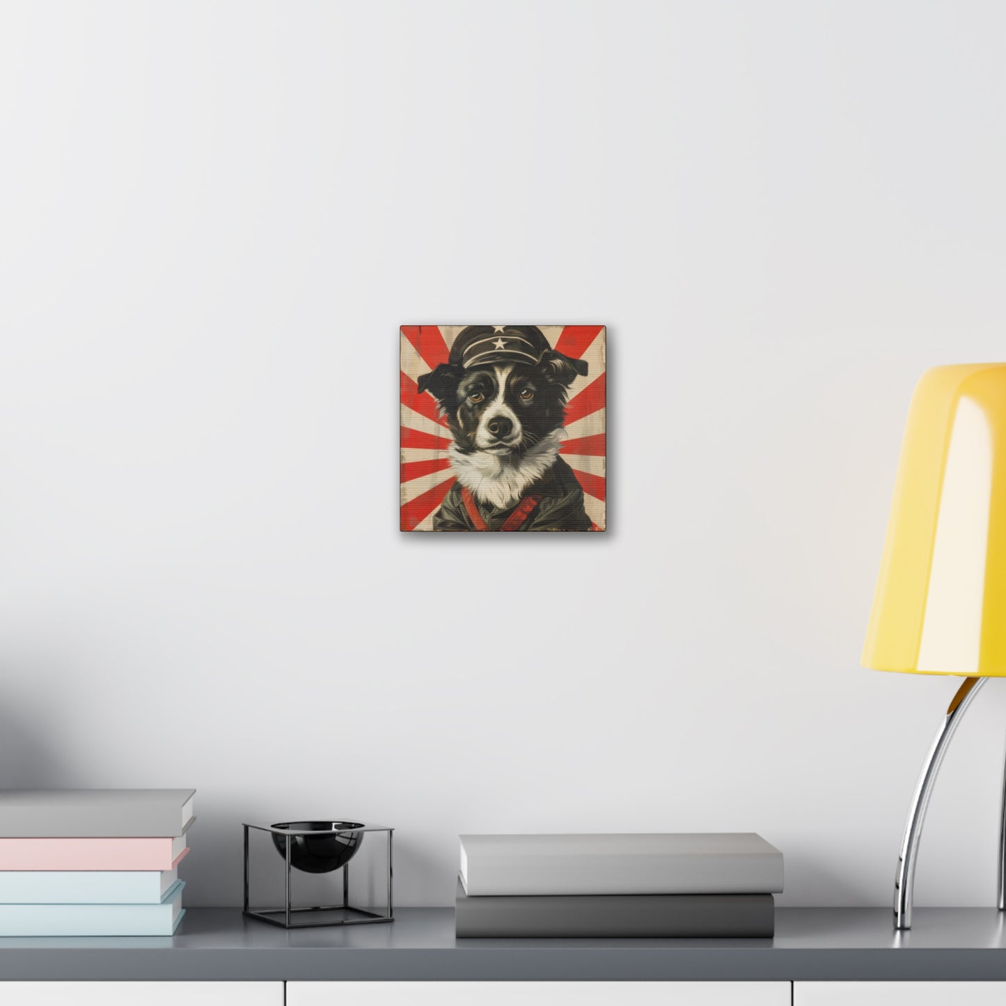 Comrade Canine - Canvas Stretched, 0.75"