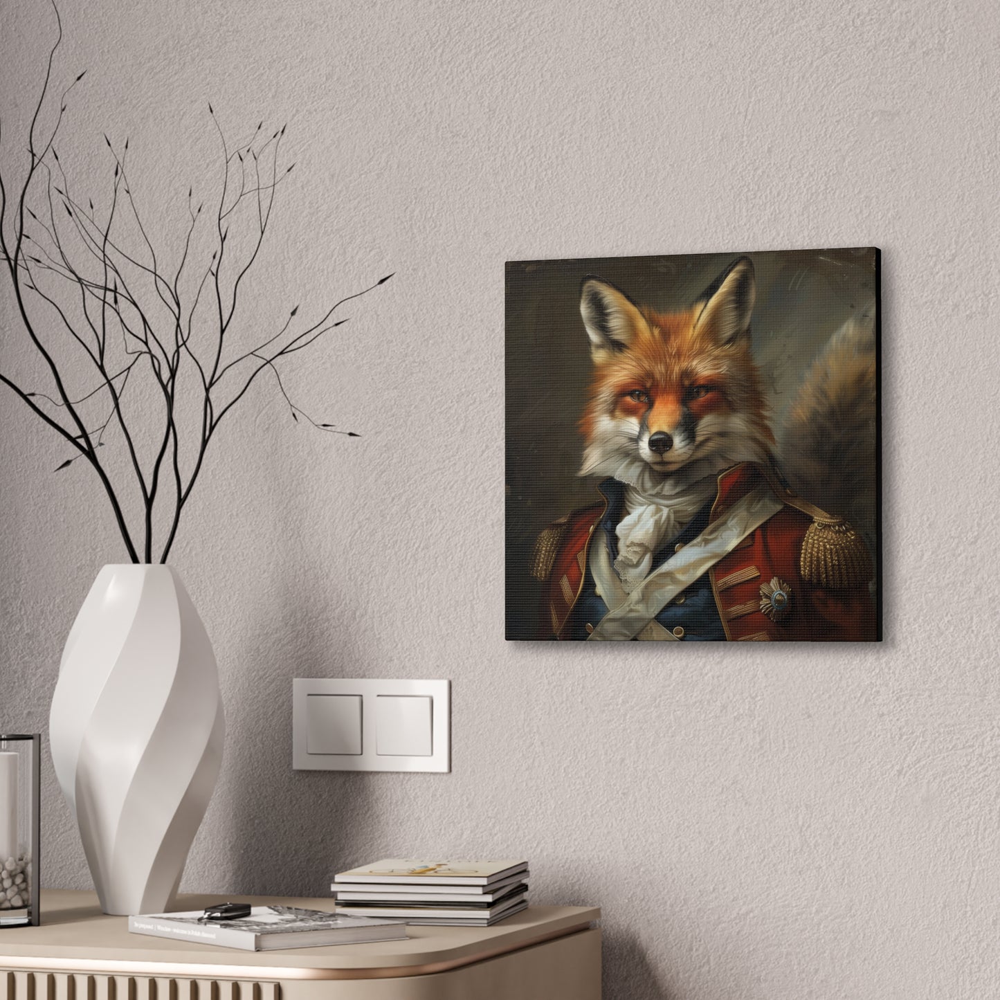 Colonel Fox  - Canvas Stretched, 0.75"