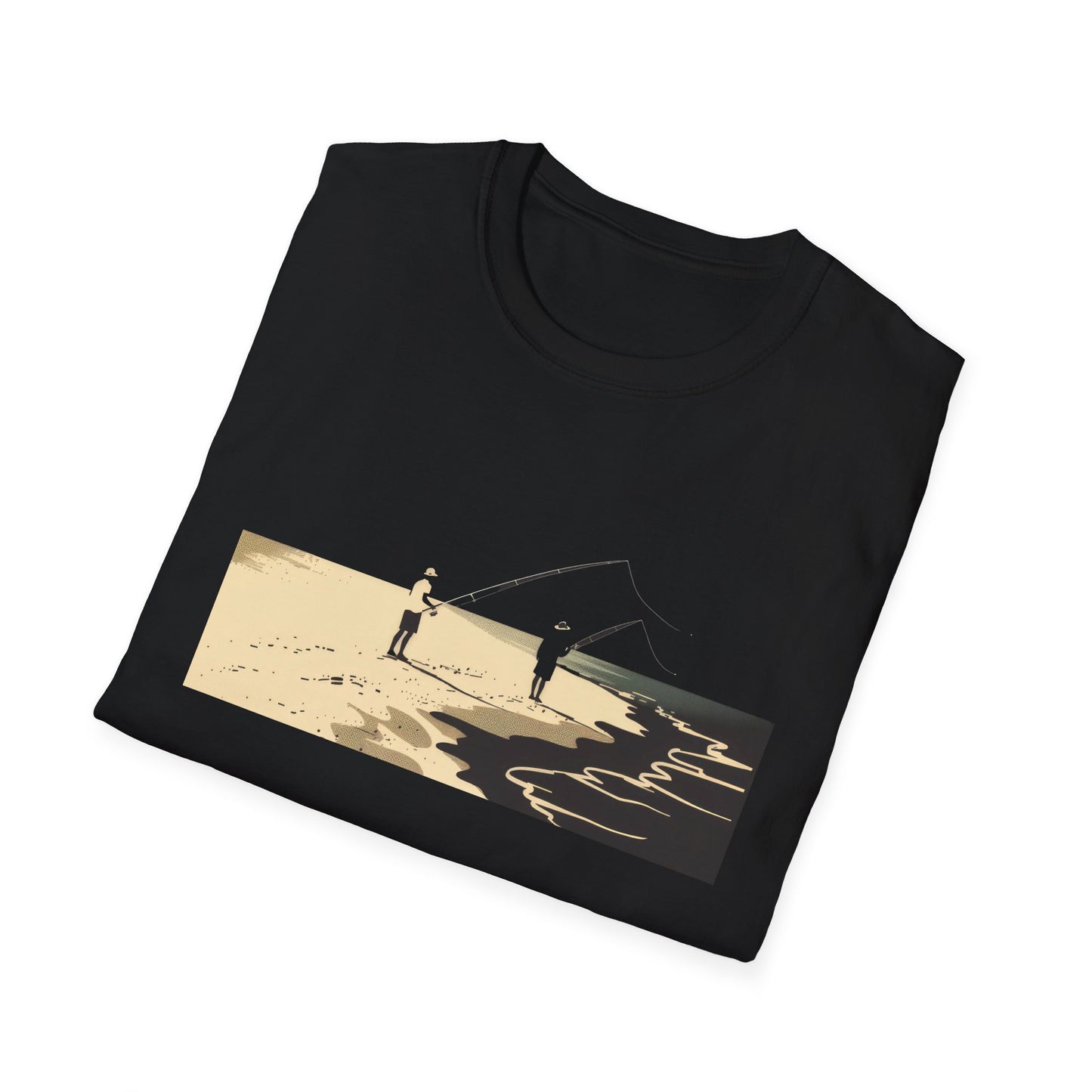 Surf Casting - Unisex Softstyle T-Shirt