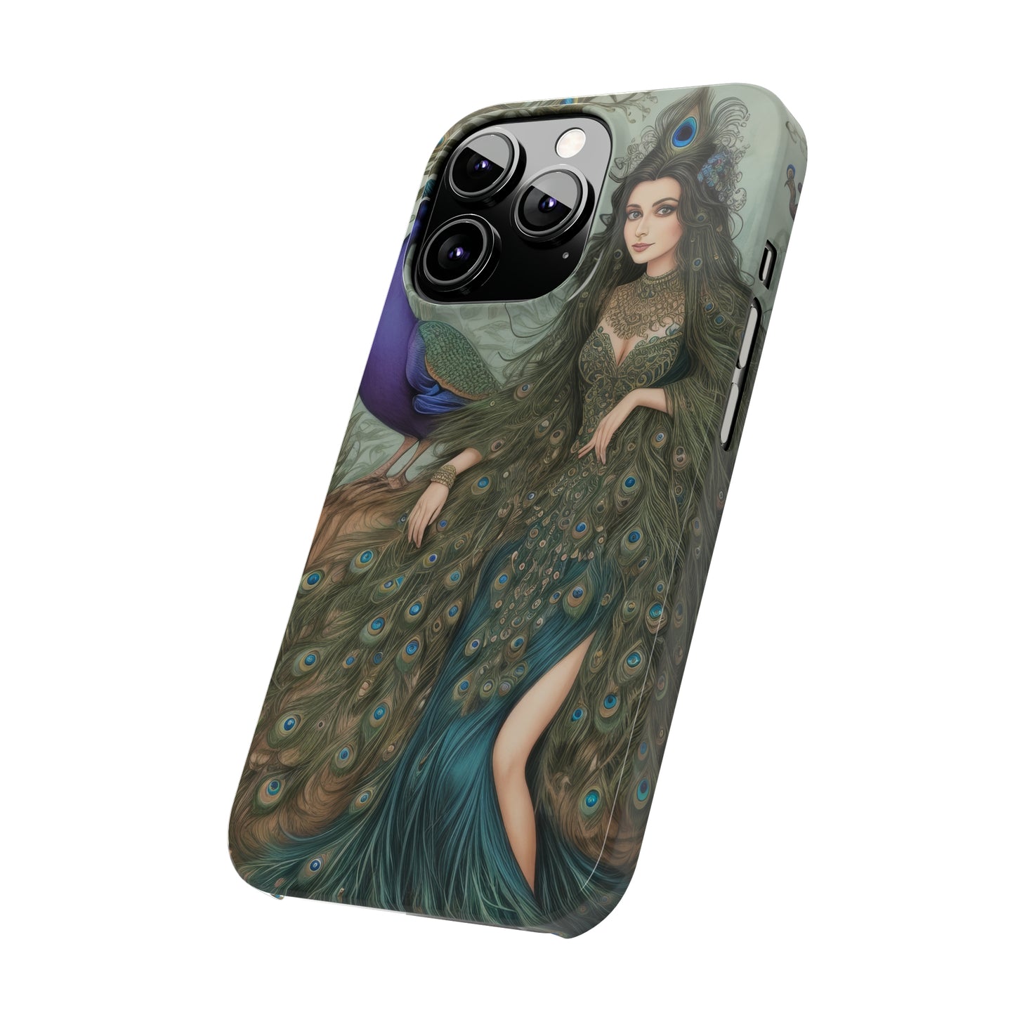 Peacock Witch - Phone Case