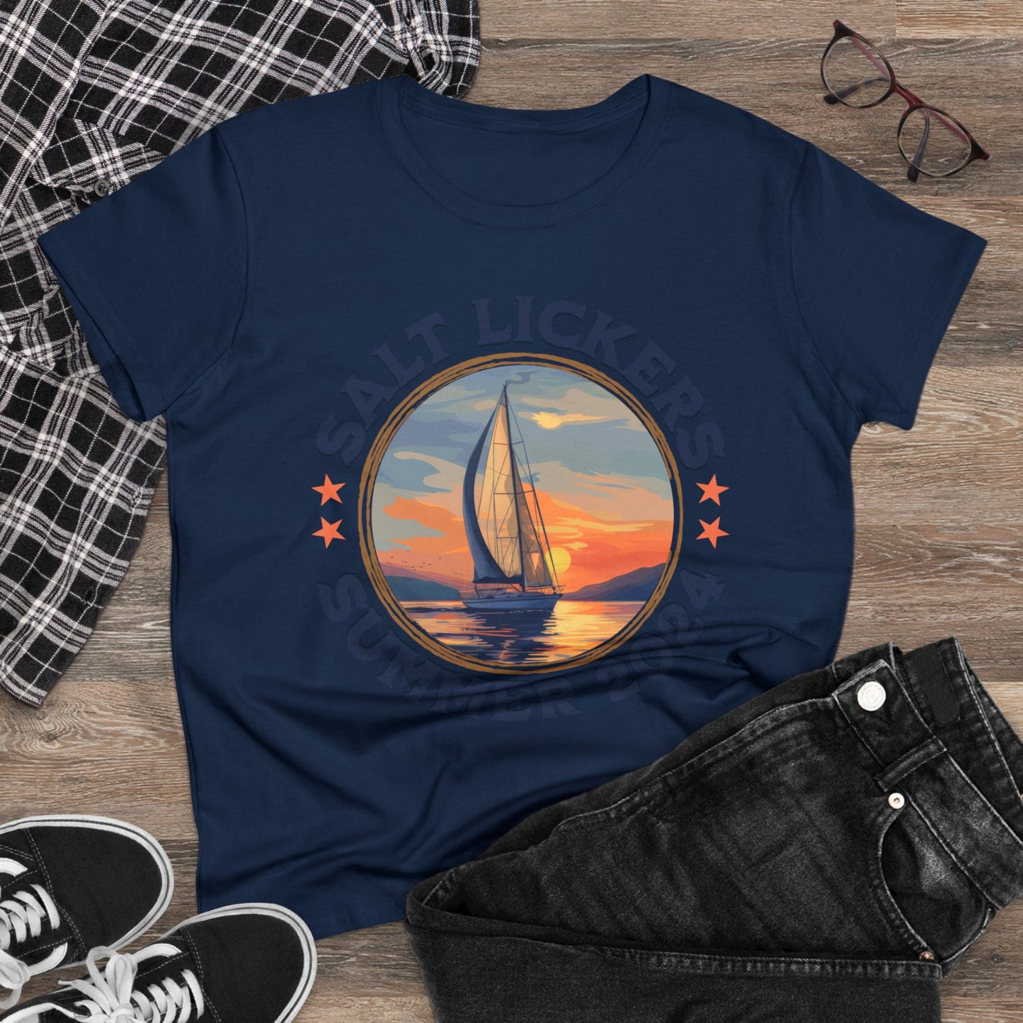 Sailing - Women's Midweight Cotton Tee