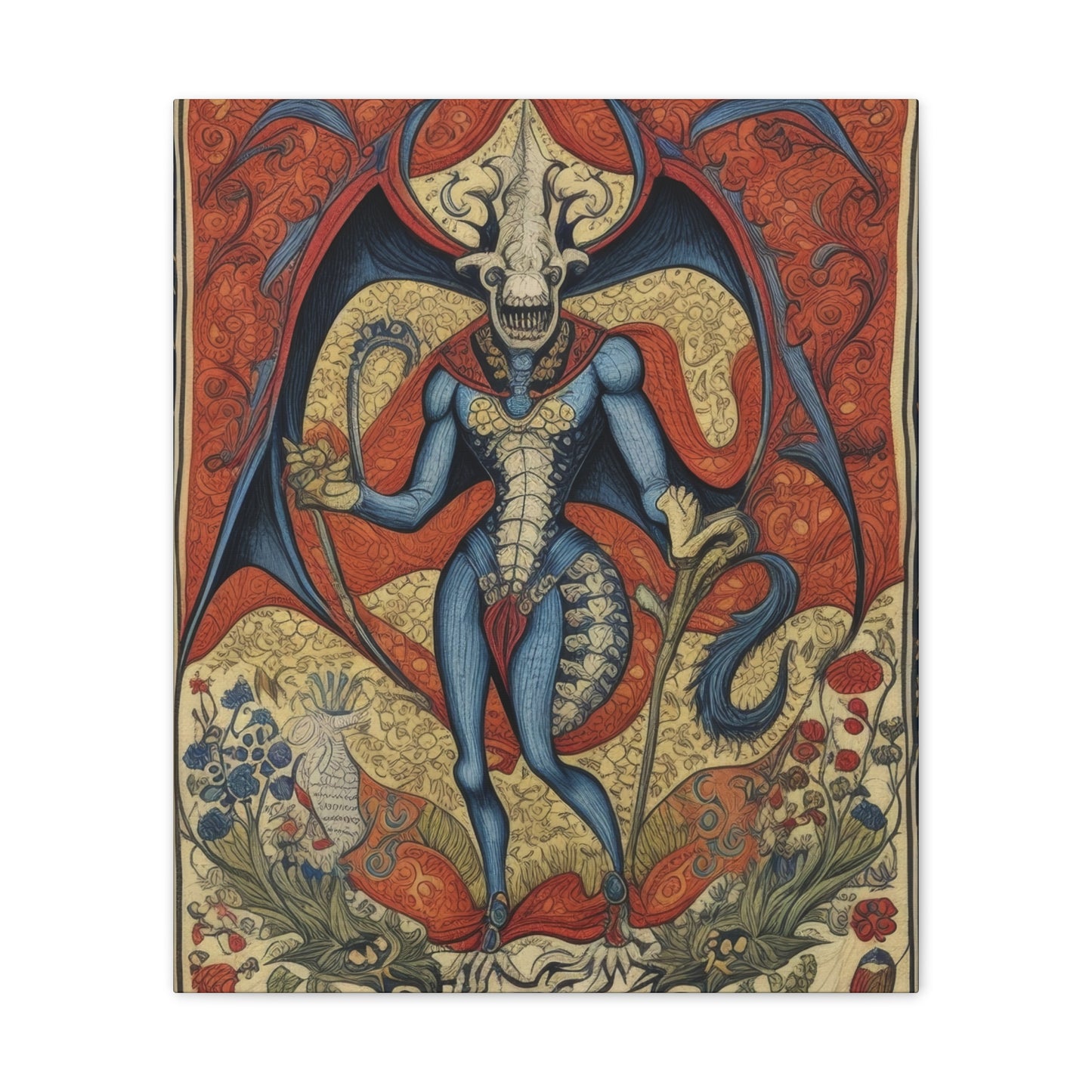 Medieval Tapestry - Canvas Stretched, 0.75"