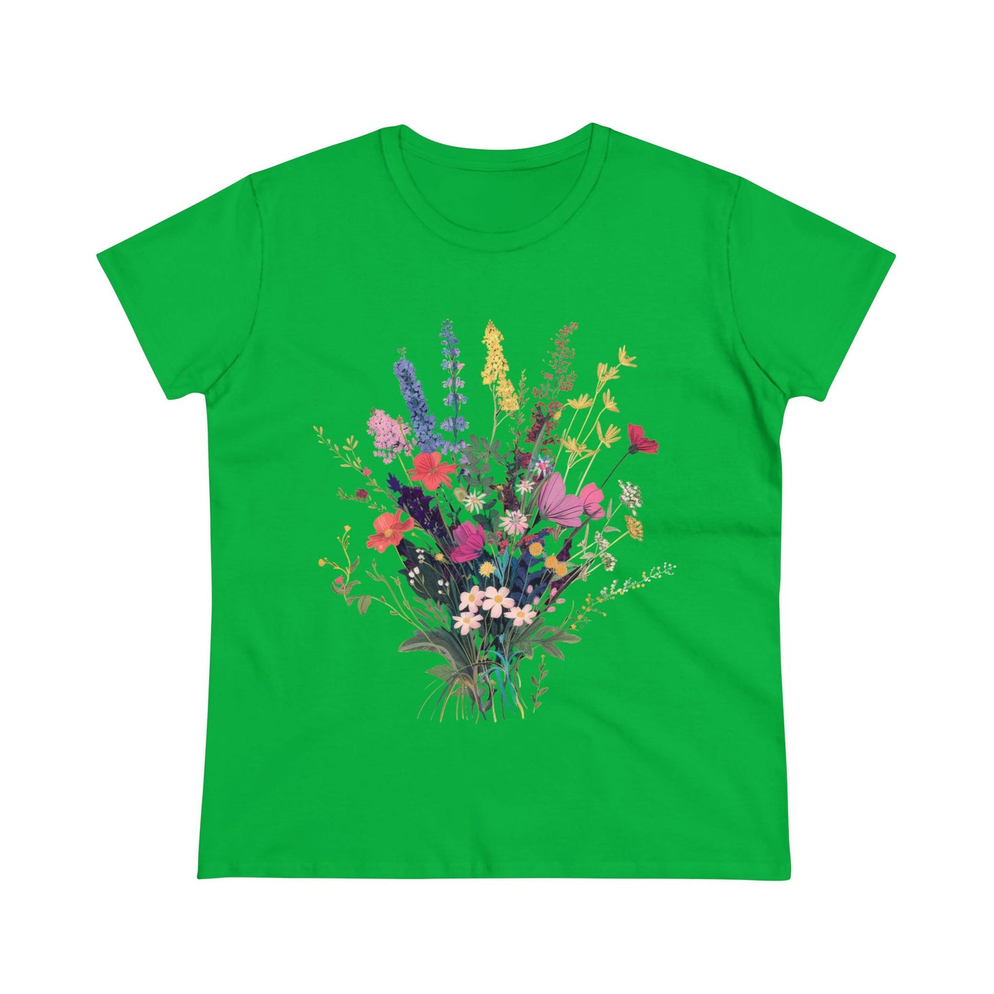 Wildflowers - Women's Midweight Cotton Tee