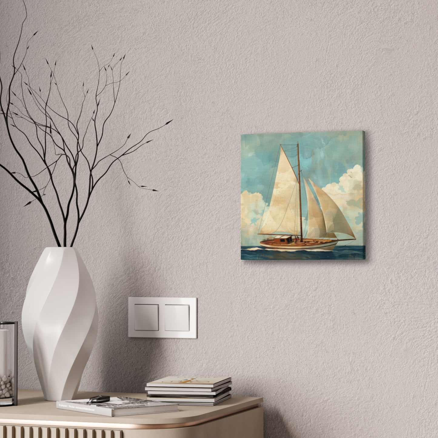 Sailing  - Canvas Stretched, 0.75"