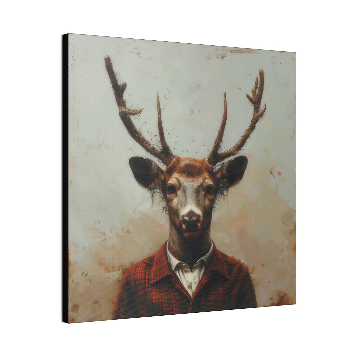 Dapper Deer - Canvas Stretched, 0.75"