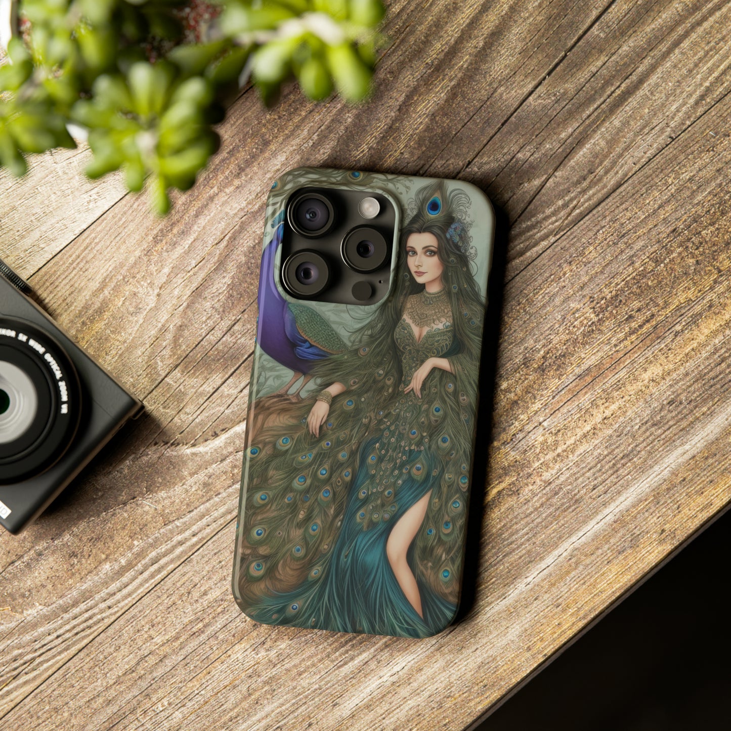 Peacock Witch - Phone Case