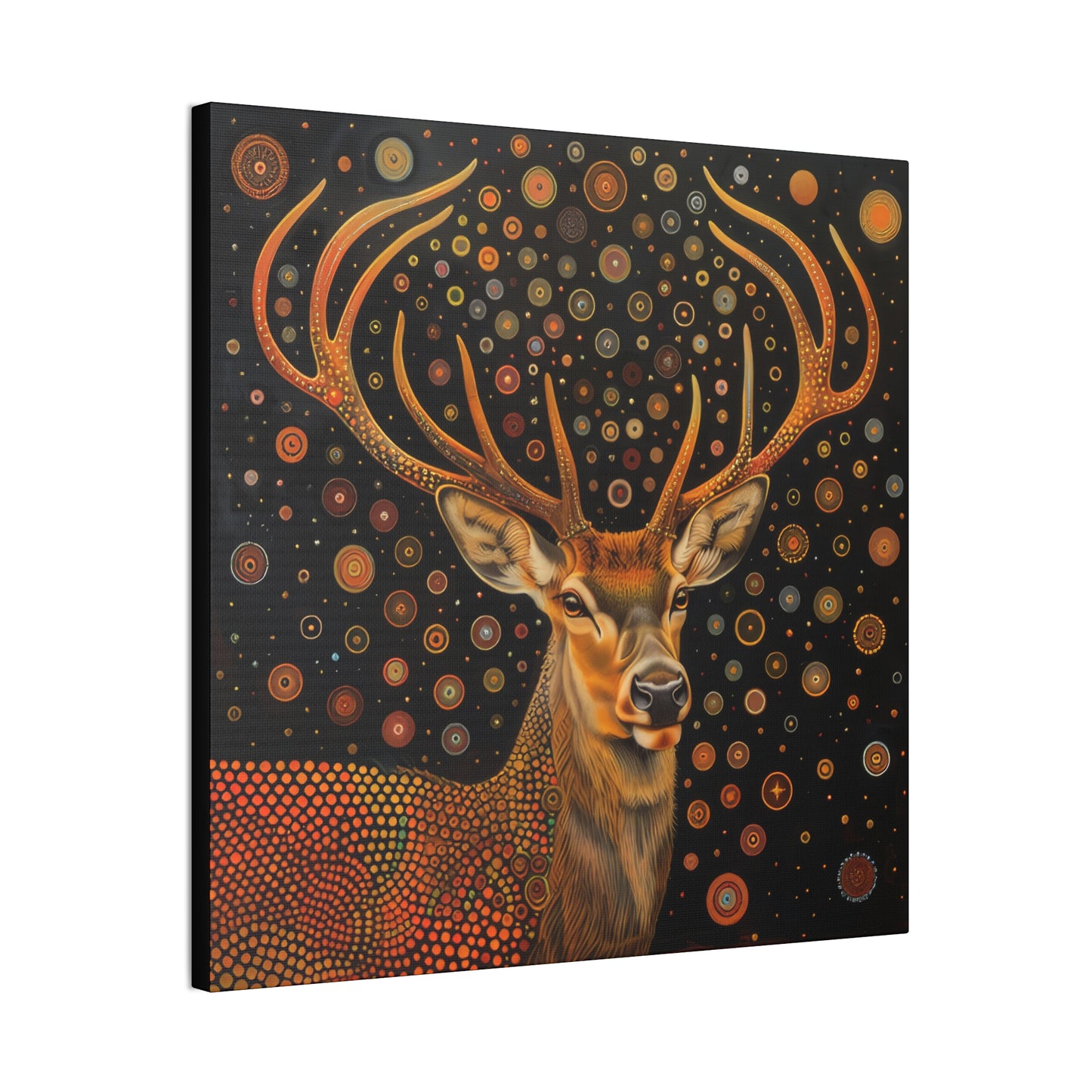 Deer - Canvas Stretched, 0.75"