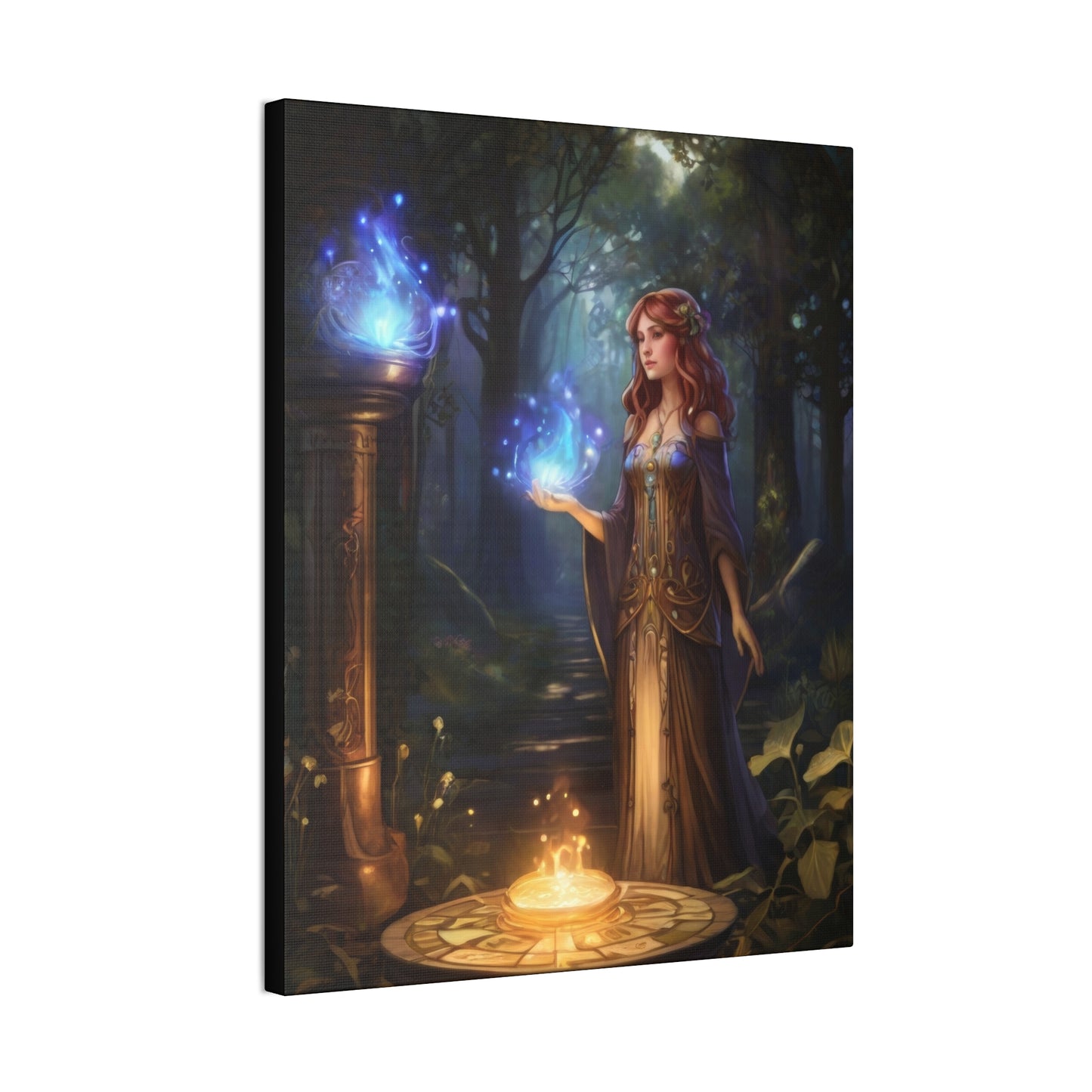 The Sorceress - Canvas Stretched, 0.75"