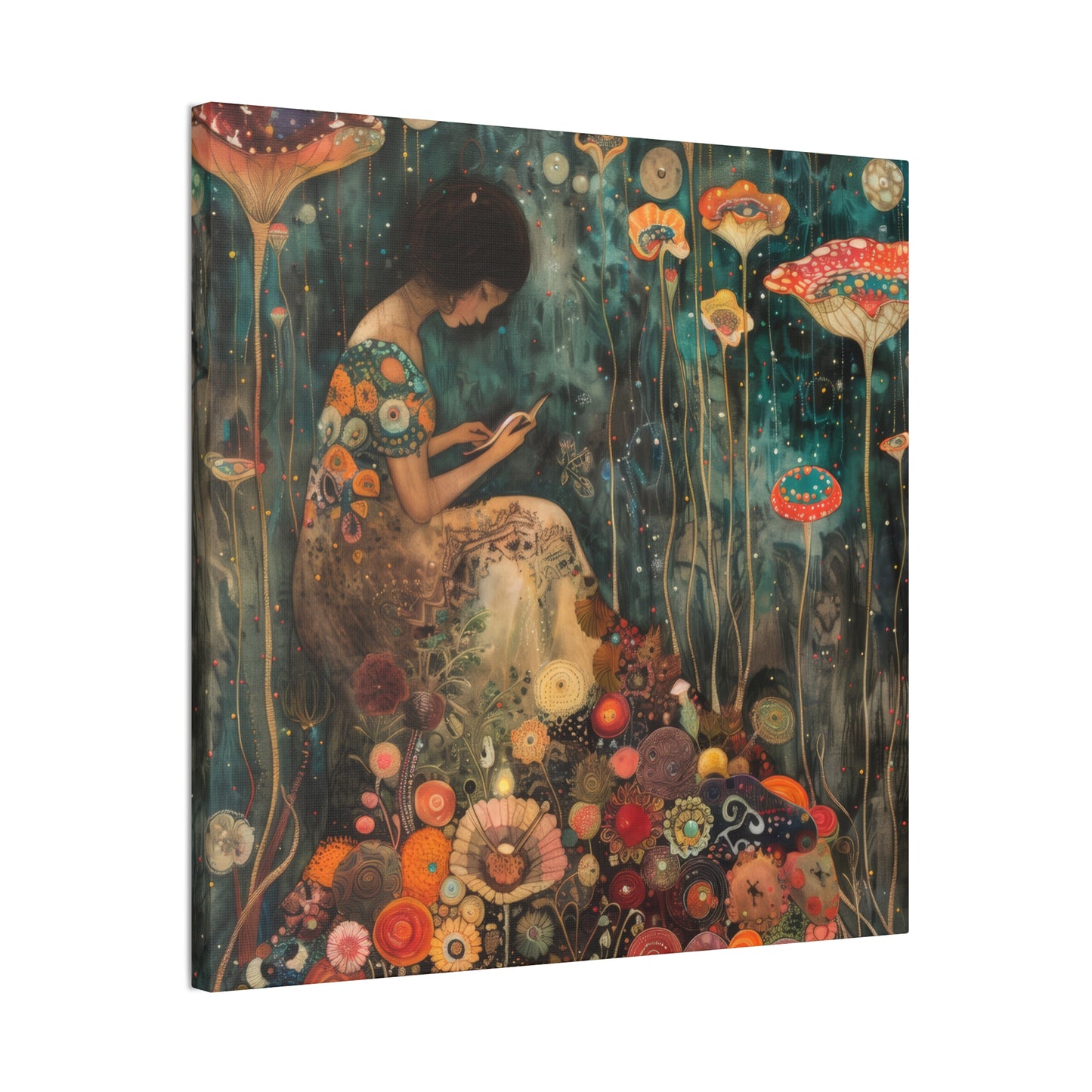 Tending the Garden - Canvas Stretched, 0.75"