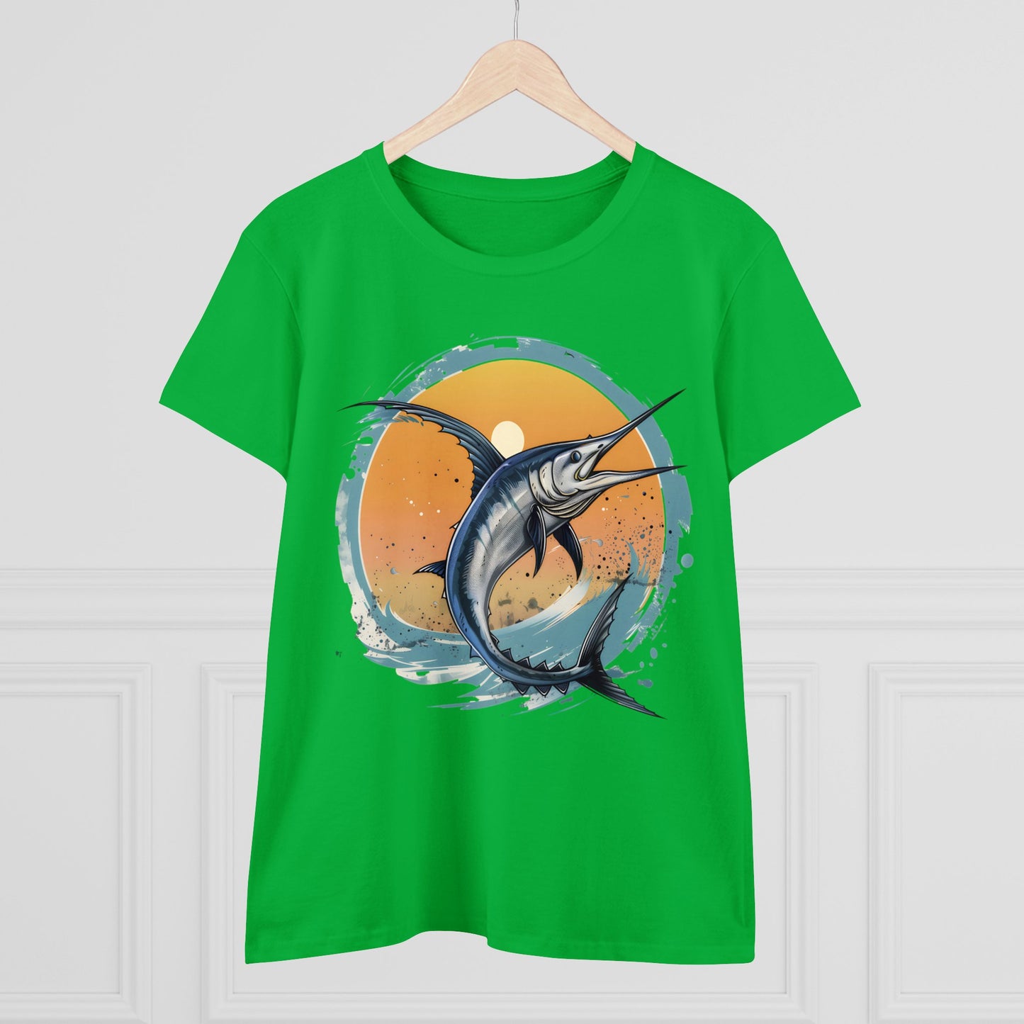 Marlin - Women's Midweight Cotton Tee