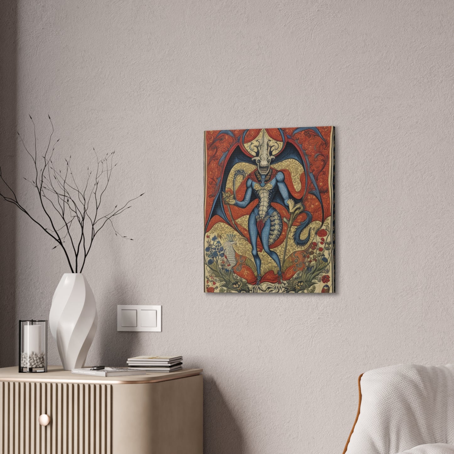 Medieval Tapestry - Canvas Stretched, 0.75"