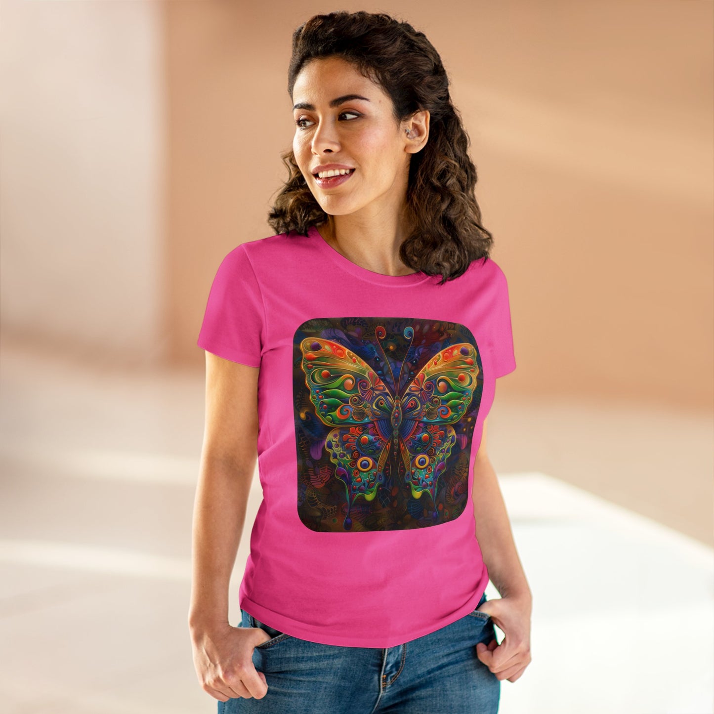 Butterfly - Women's Midweight Cotton Tee