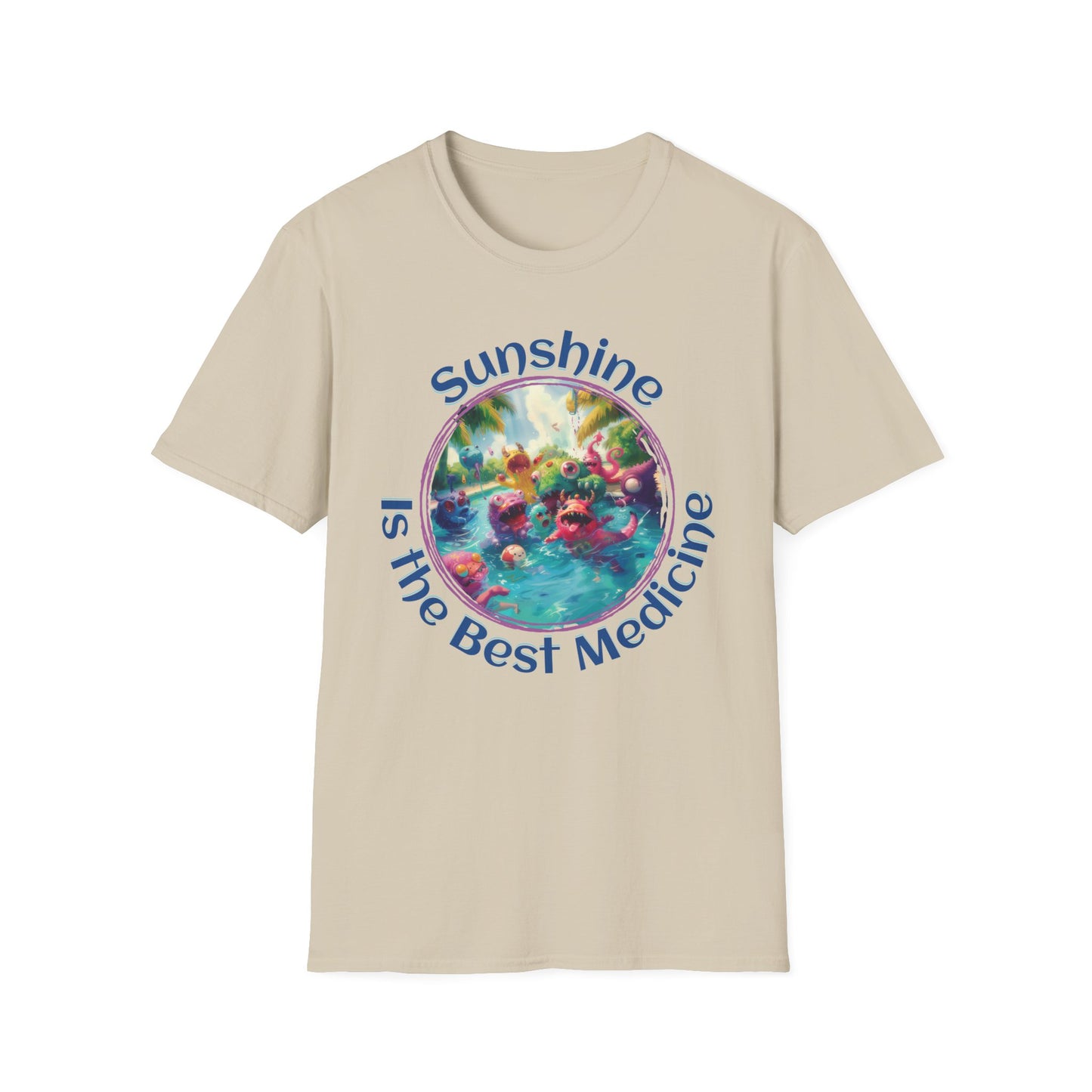 Sunshine is the Best Medicine - Unisex Softstyle T-Shirt