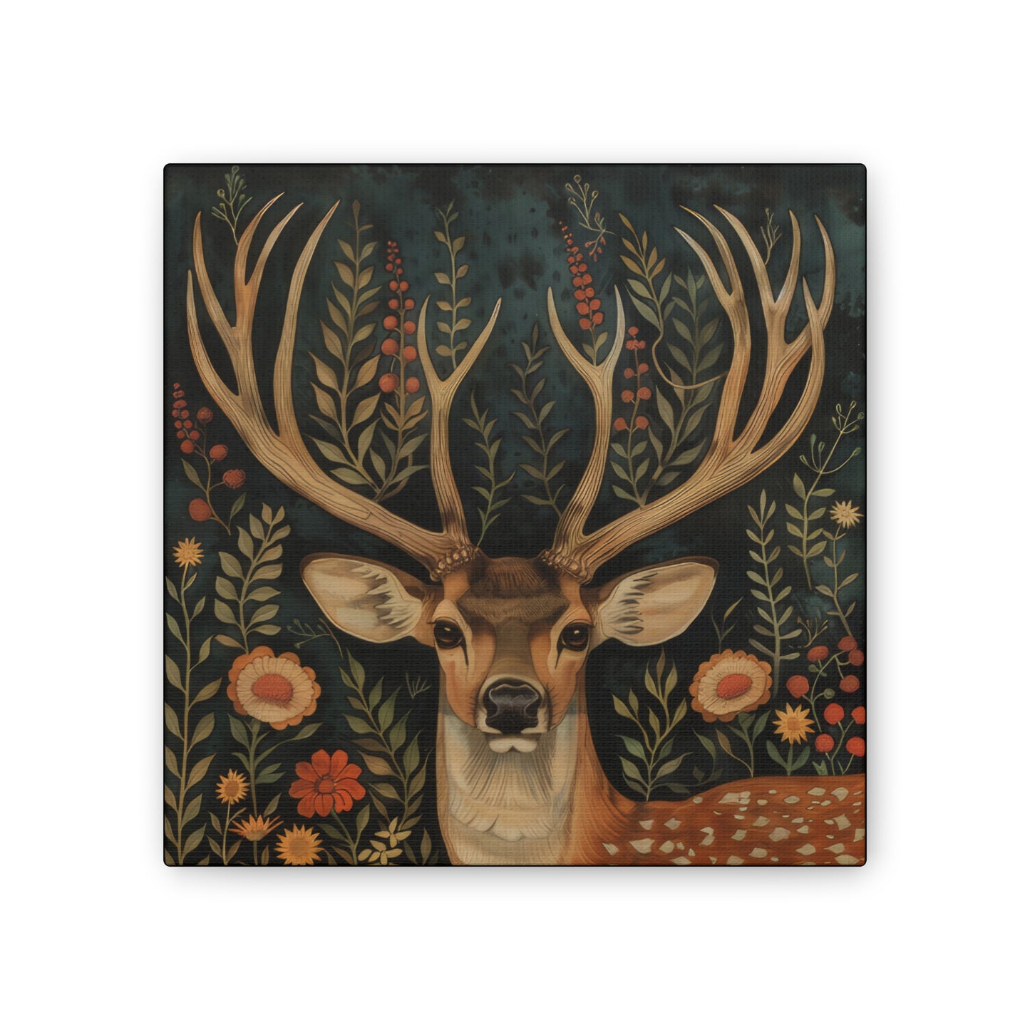 Deer - Canvas Stretched, 0.75"