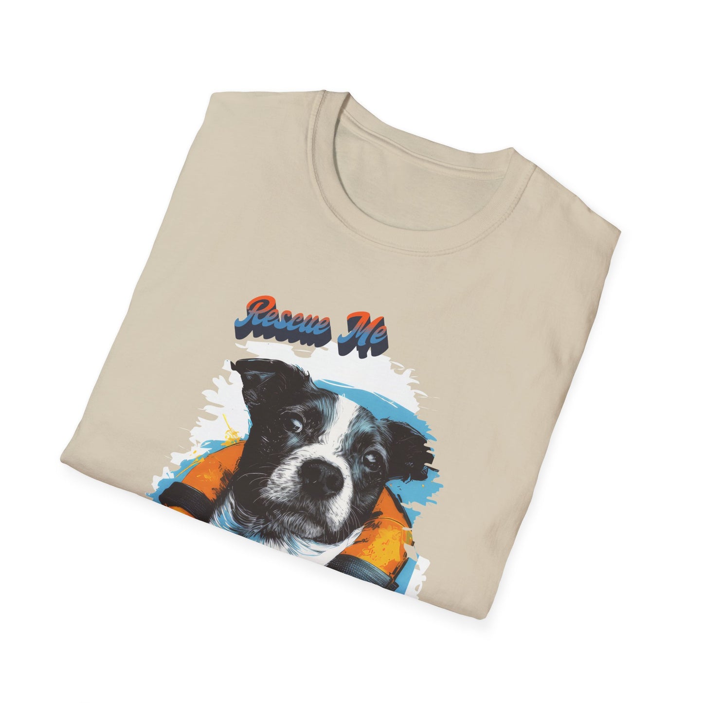 Rescue Dog - Unisex Softstyle T-Shirt