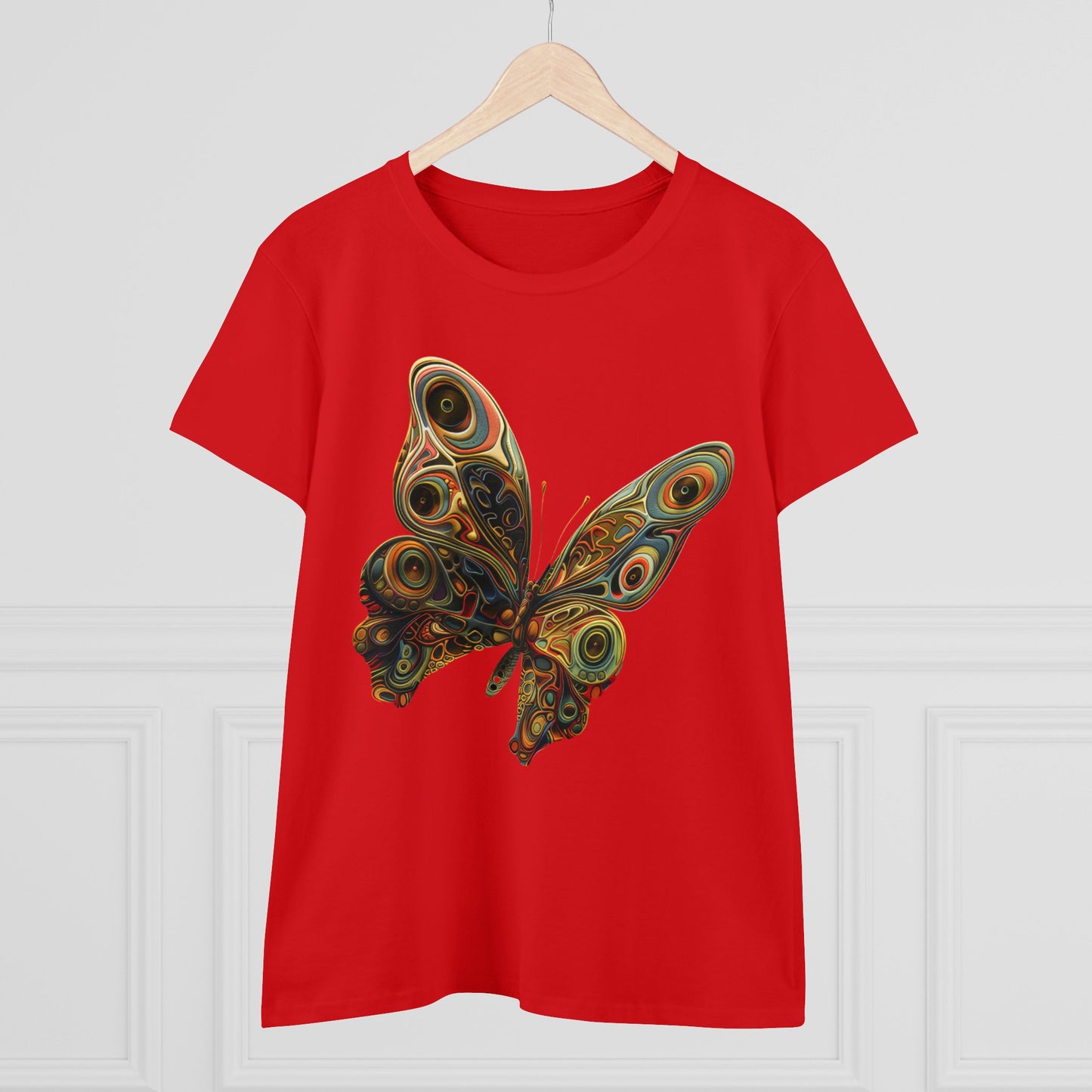 Butterfly - Women's Midweight Cotton Tee