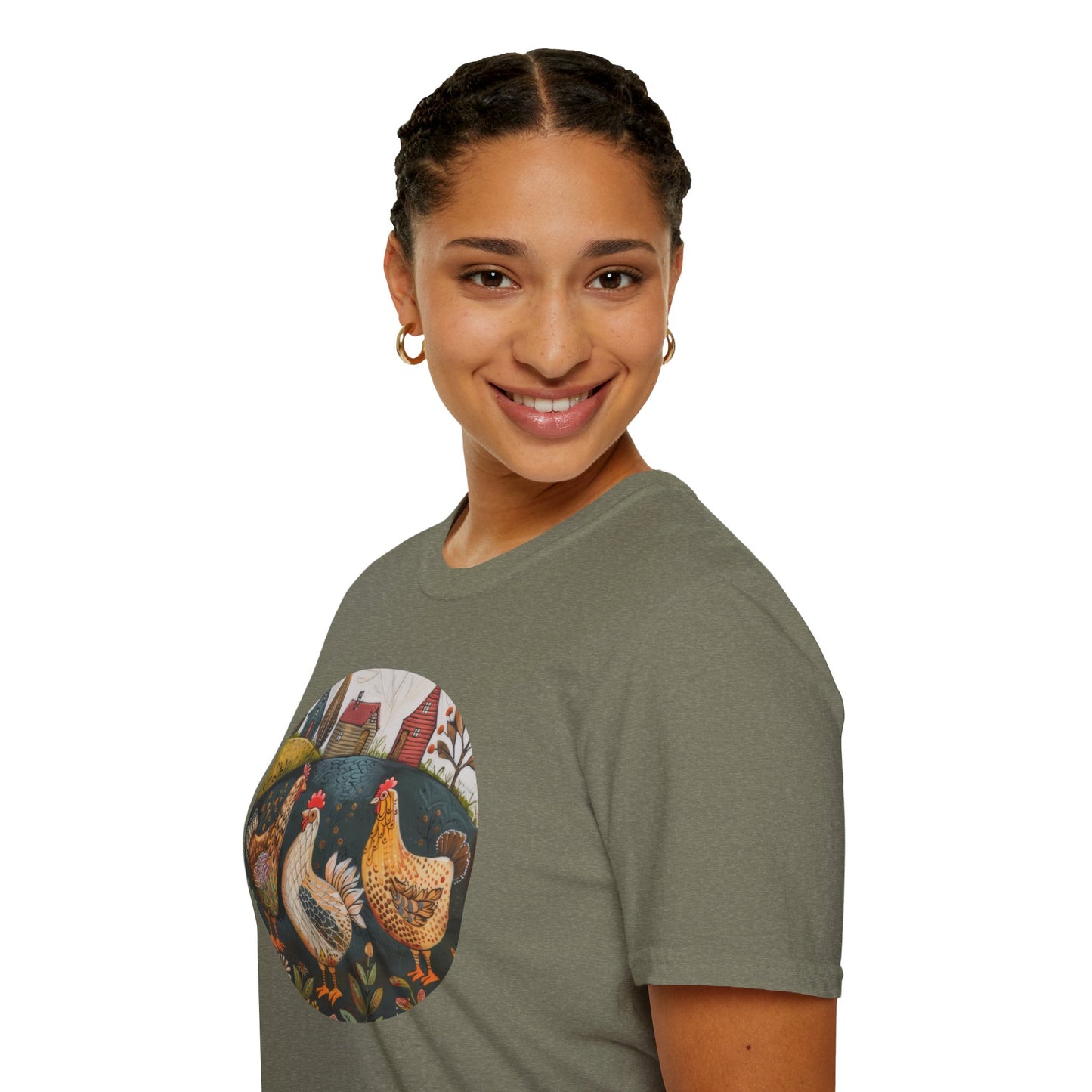 Chickens - Unisex Softstyle T-Shirt