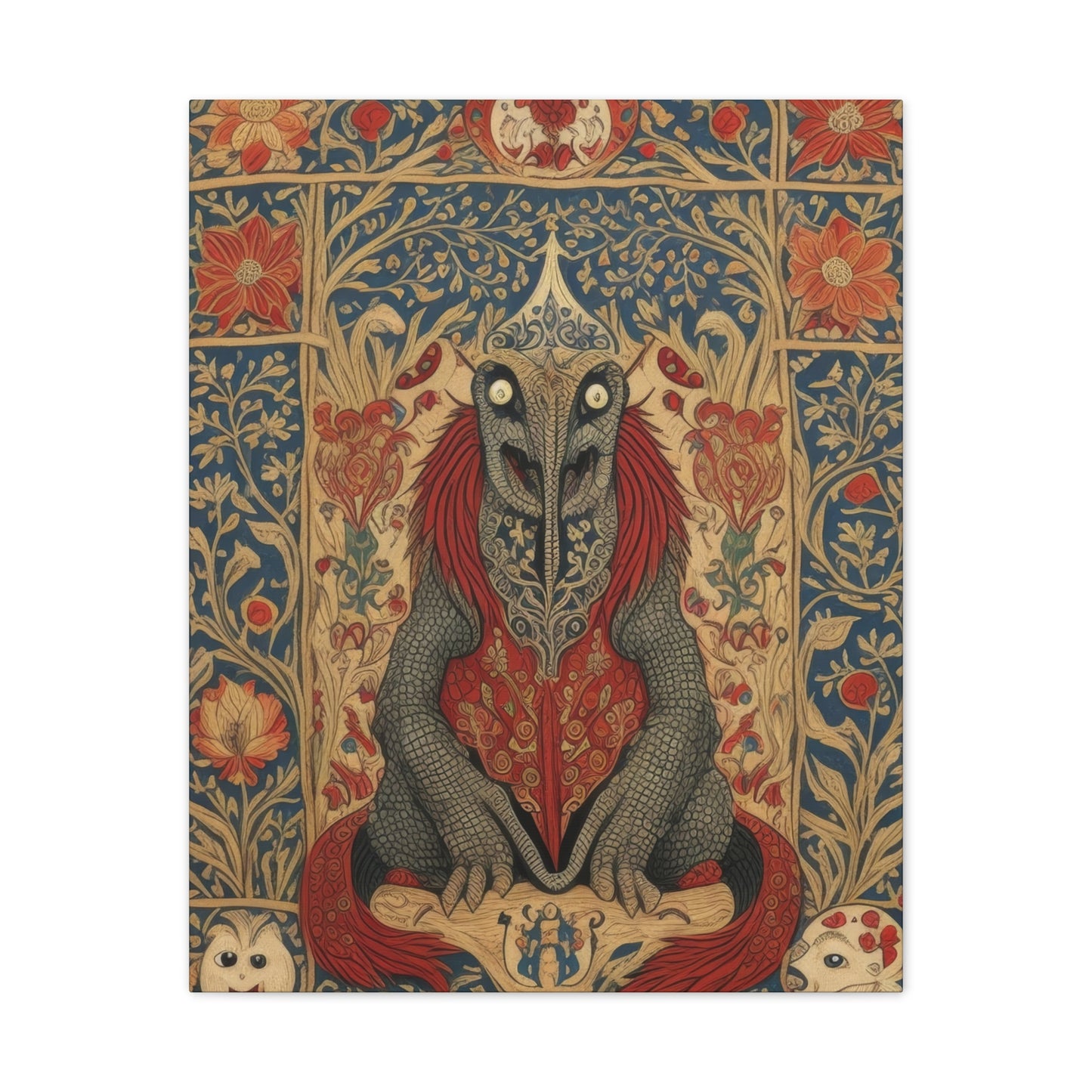 Medieval Tapestry - Canvas Stretched, 0.75"