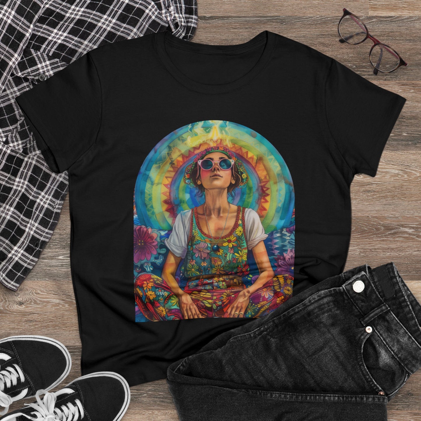 Meditation - Women's Midweight Cotton Tee