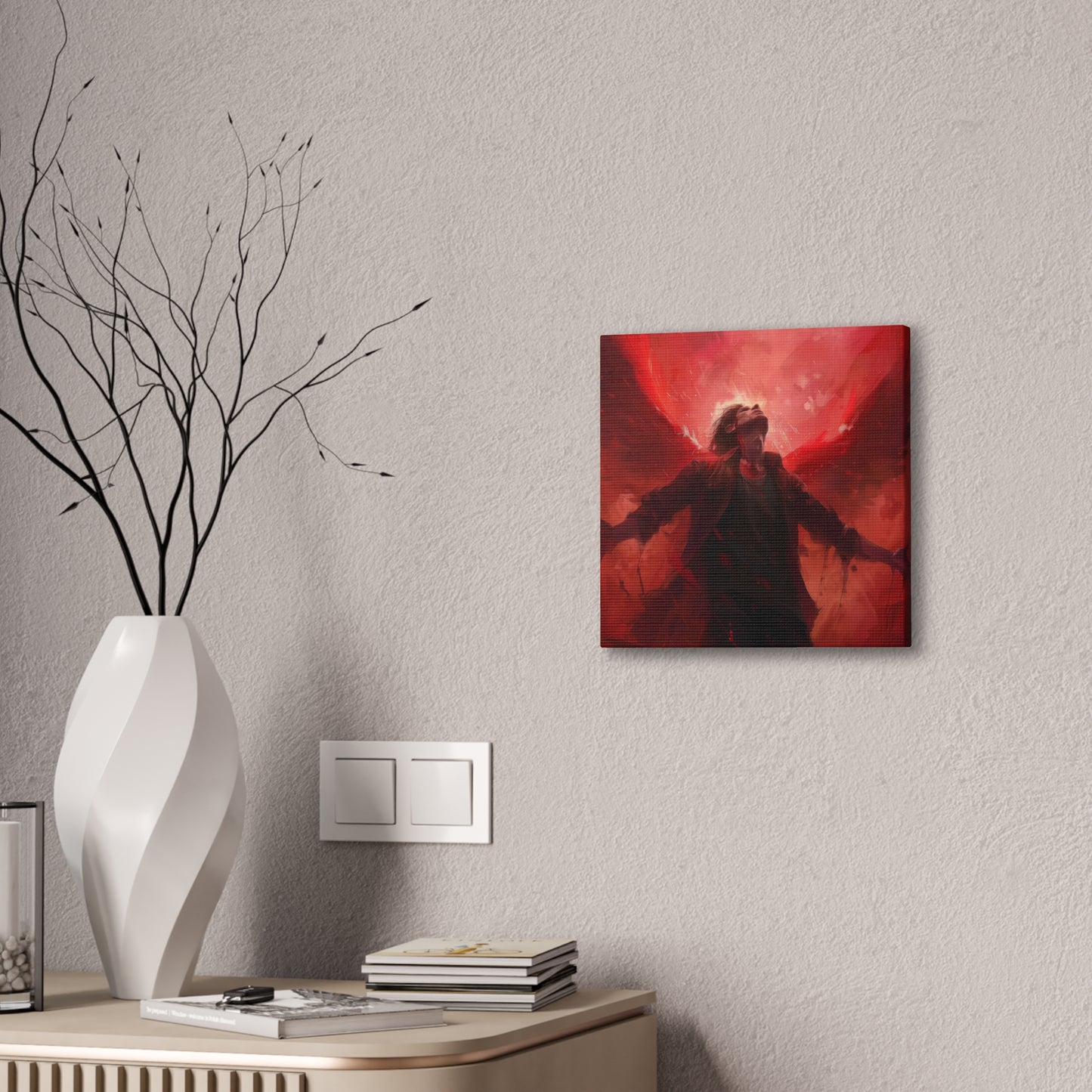 Angel or Devil - Canvas Stretched, 0.75"