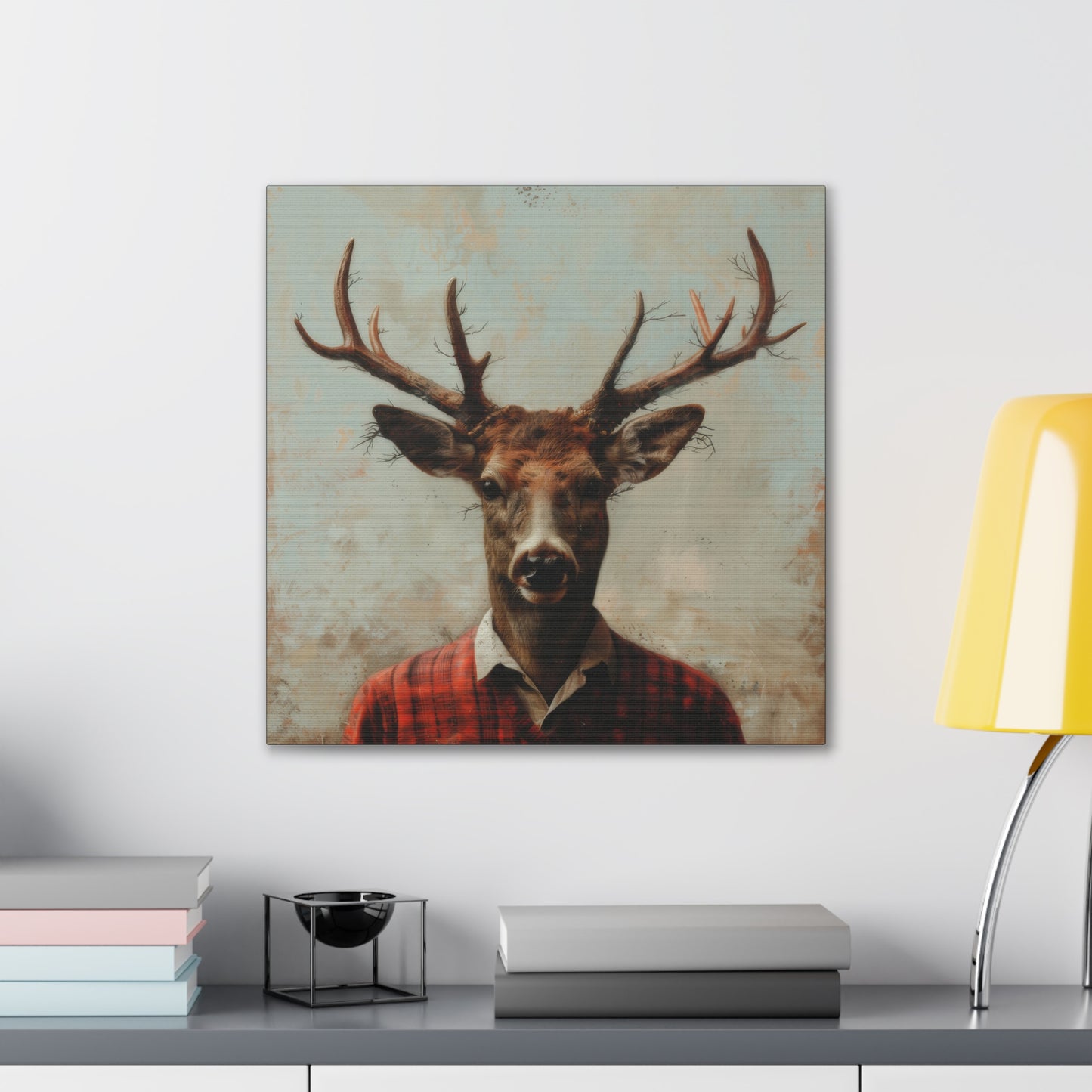 Dapper Deer - Canvas Stretched, 0.75"