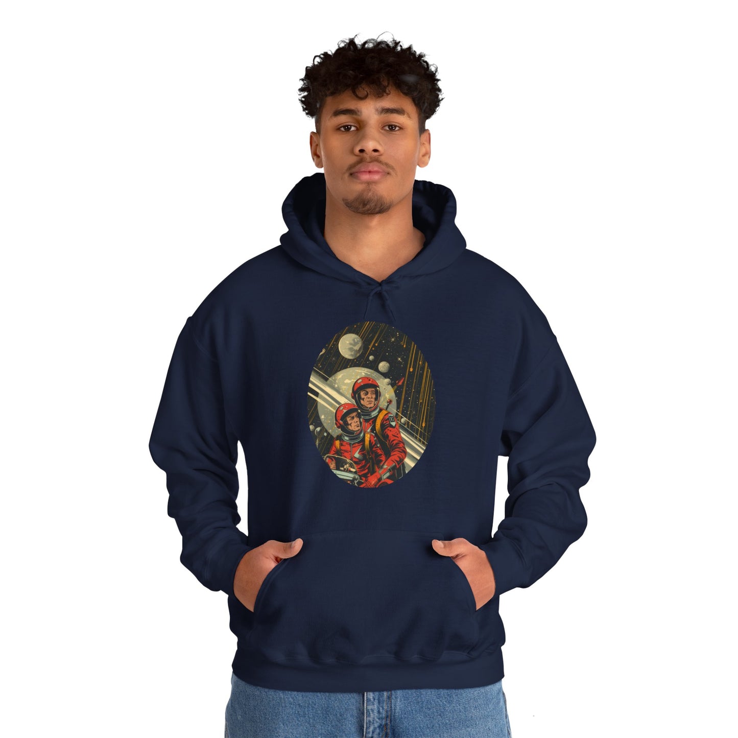 Spacemen - Unisex Heavy Blend™ Hooded Sweatshirt