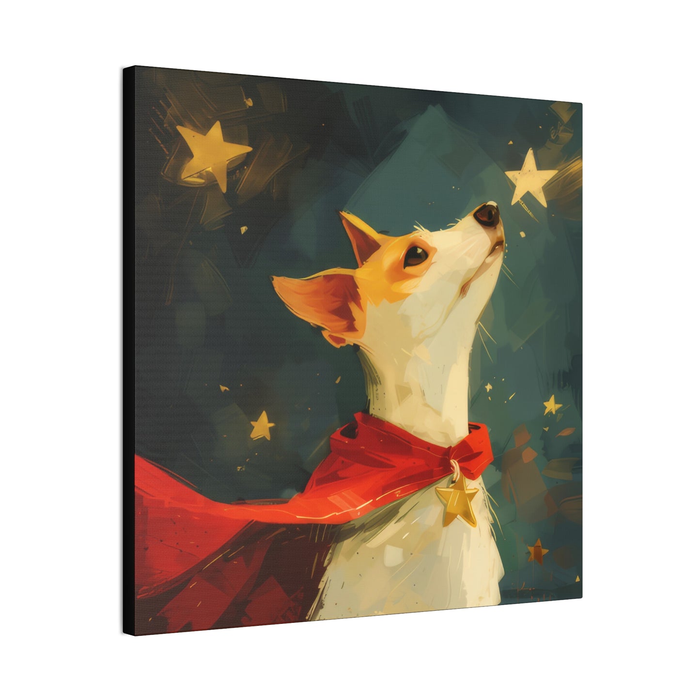 Star Dog Hero - Canvas Stretched, 0.75"