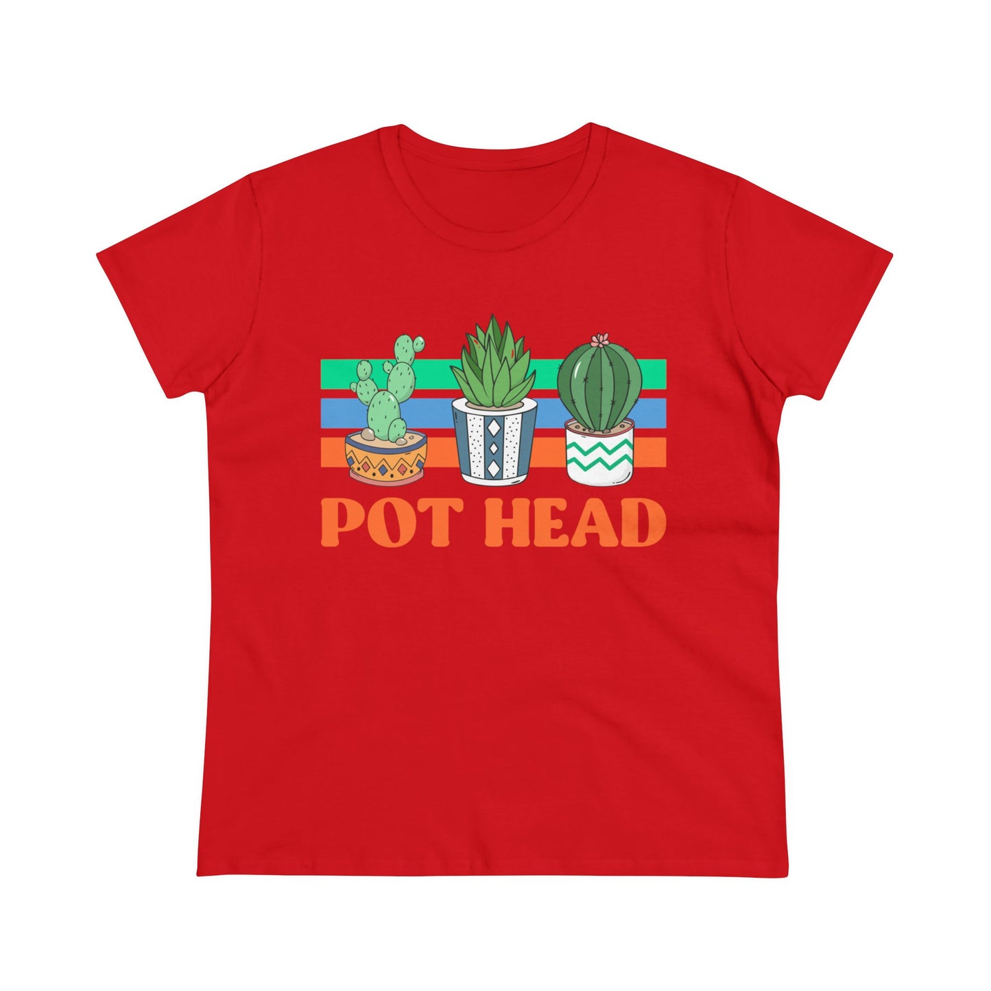 Pot Head - Gardening - Women's Midweight Cotton Tee