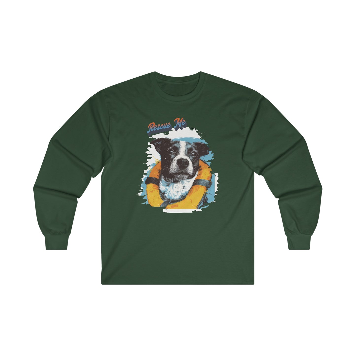 Rescue Dog - Unisex Ultra Cotton Long Sleeve Tee