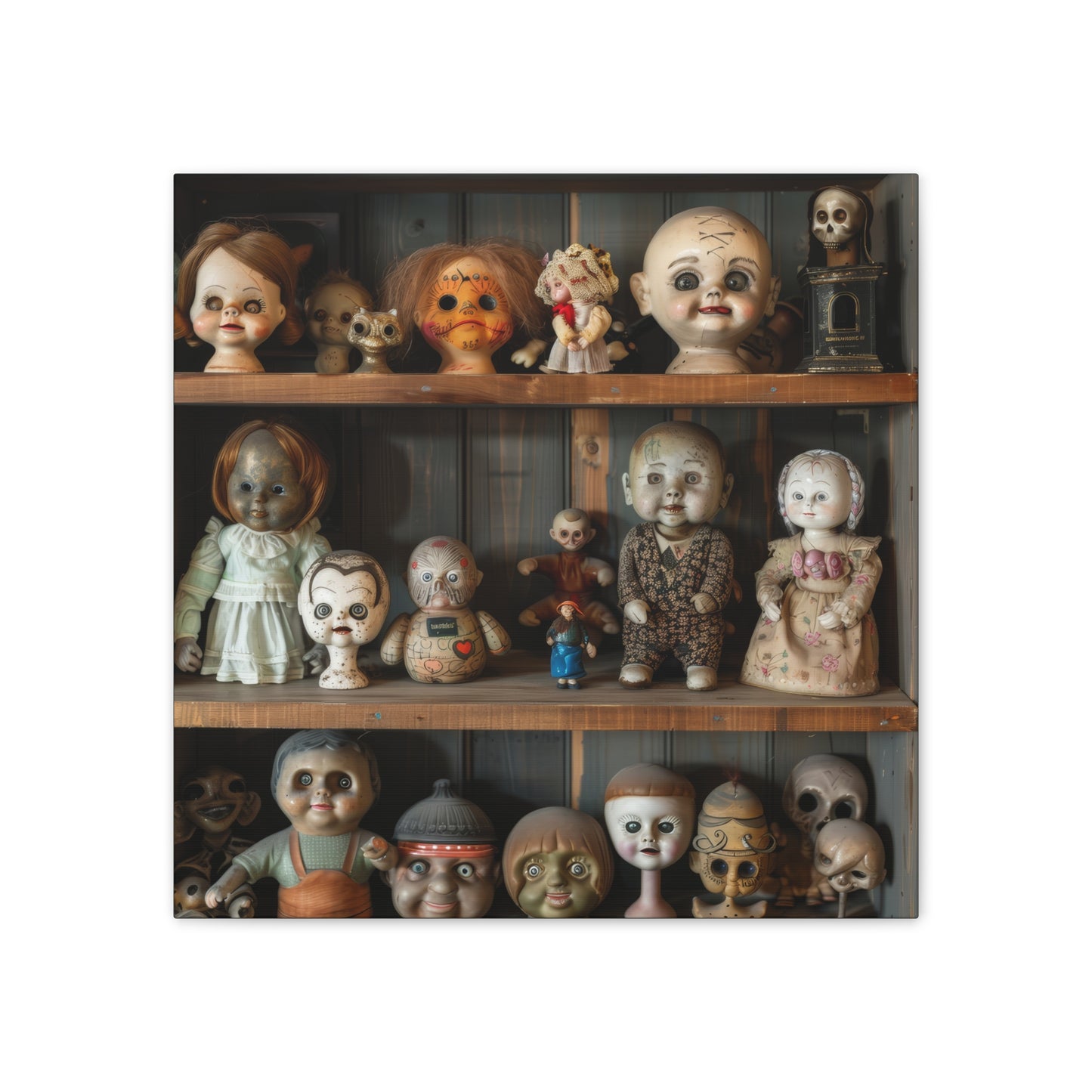 Doll Collection - Canvas Stretched, 0.75"