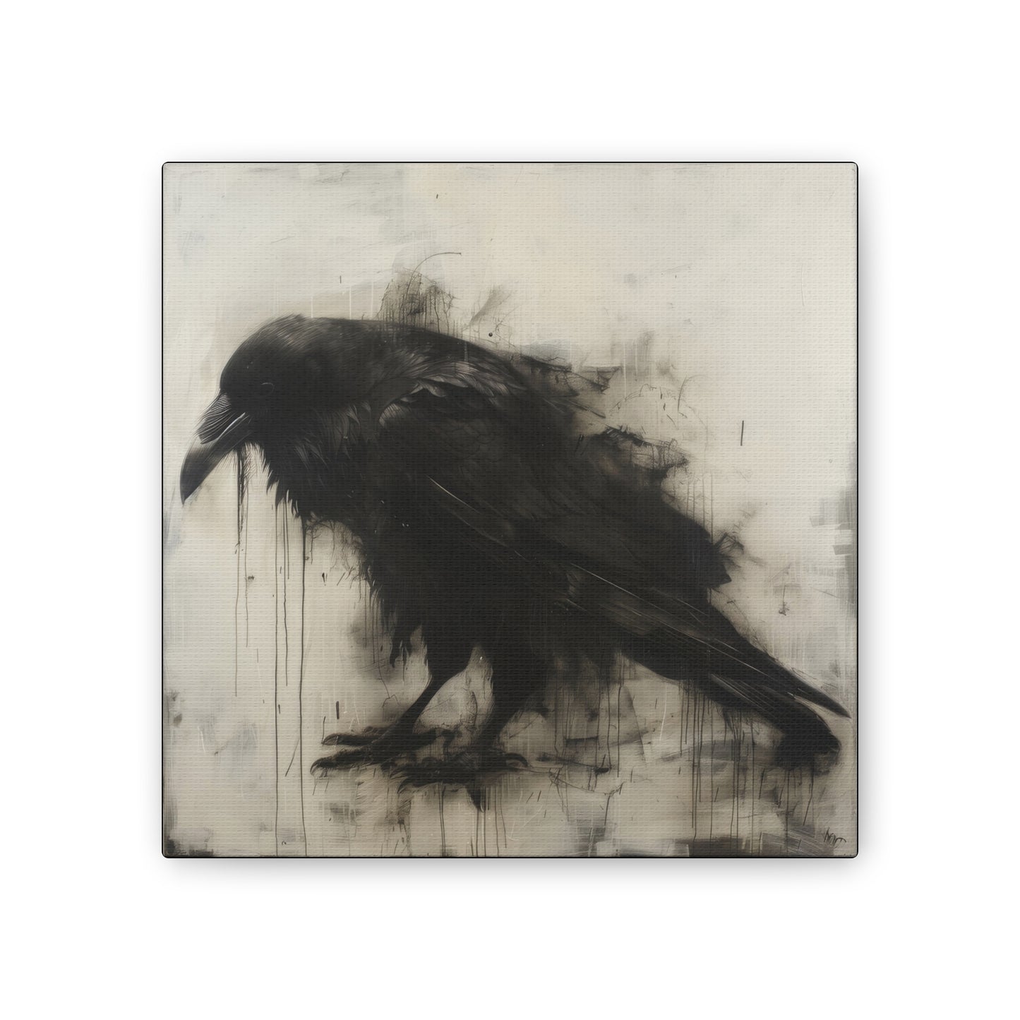 Blackbird - Canvas Stretched, 0.75"