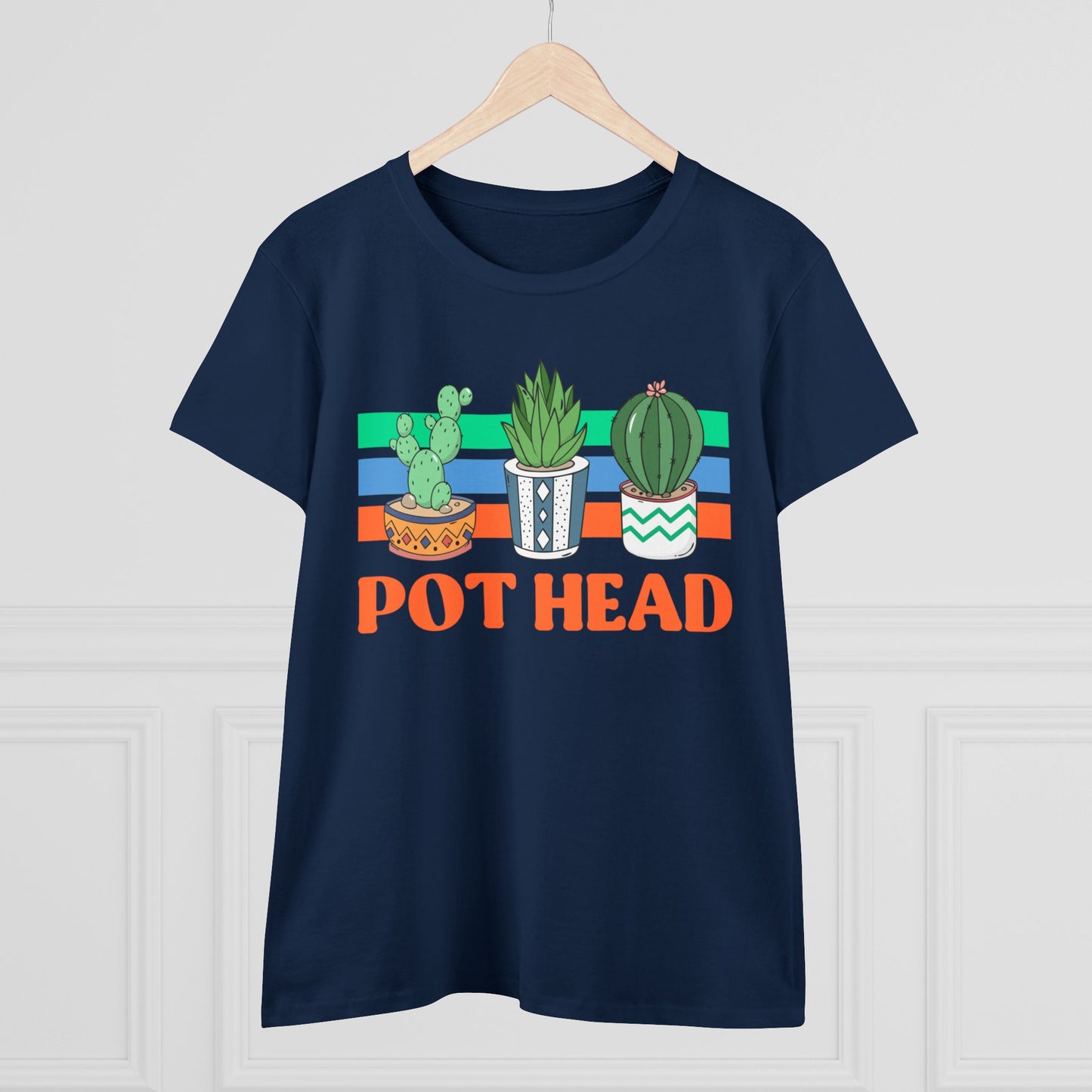 Pot Head - Gardening - Women's Midweight Cotton Tee