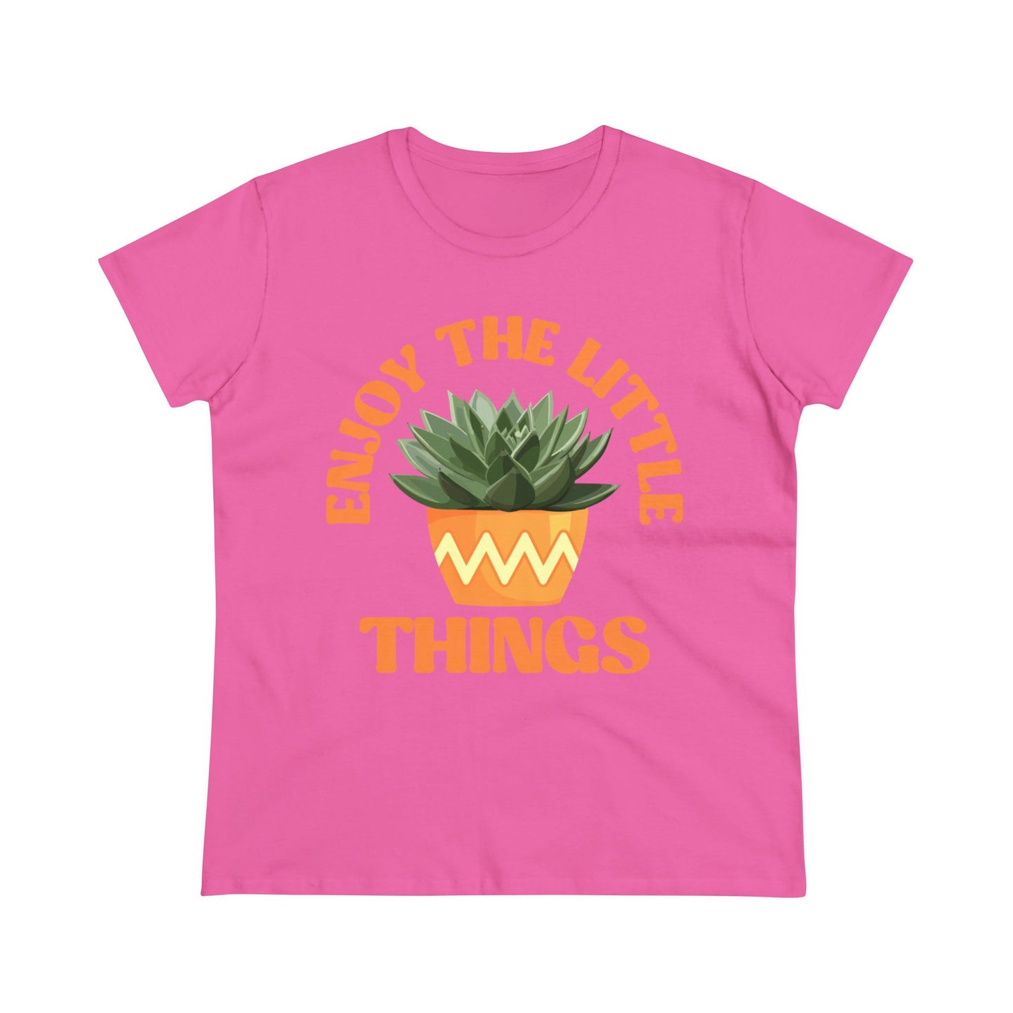 Enjoy the Little Things - Gardening - Women's Midweight Cotton Tee