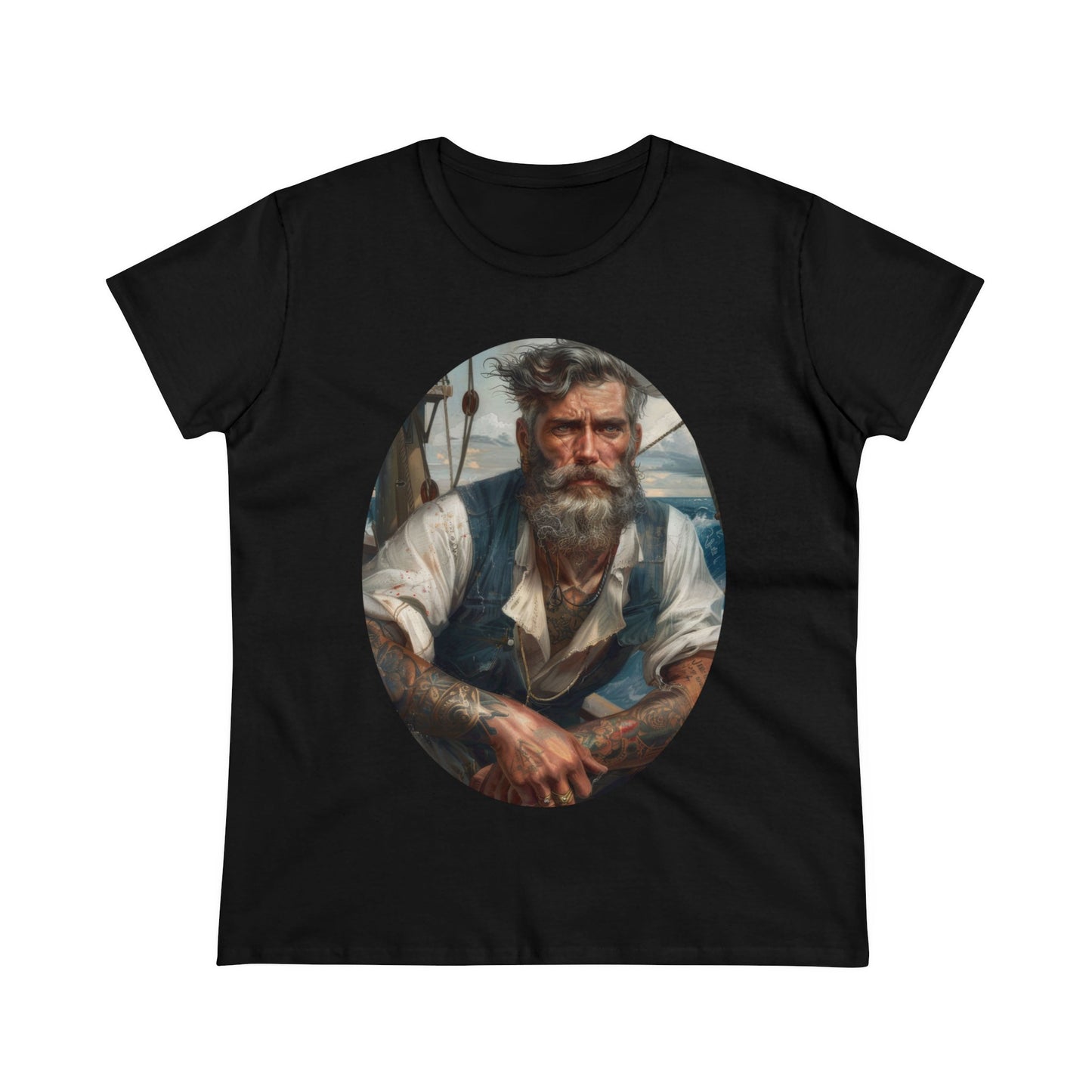 The Sailor - Fantasy - Women's Midweight Cotton Tee