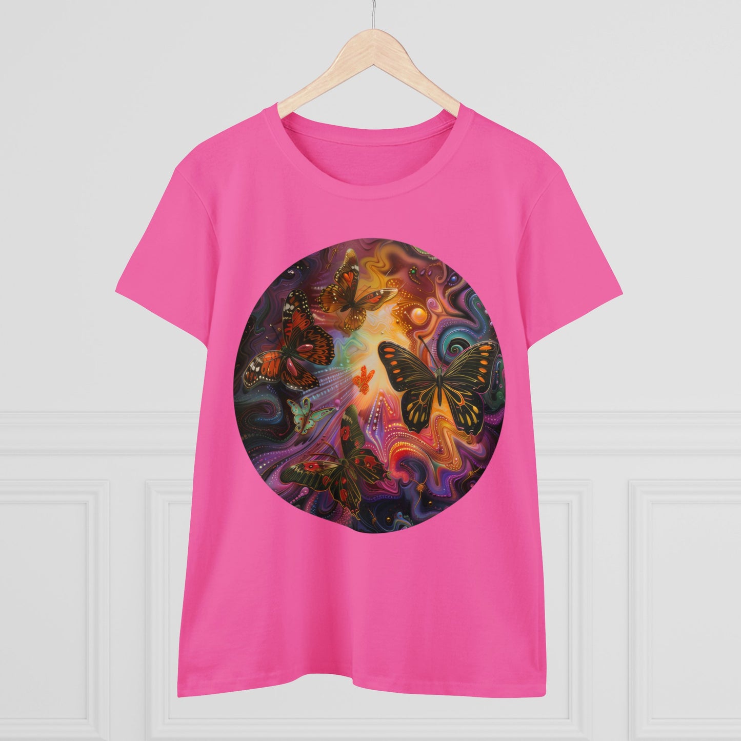 Butterflies - Women's Midweight Cotton Tee