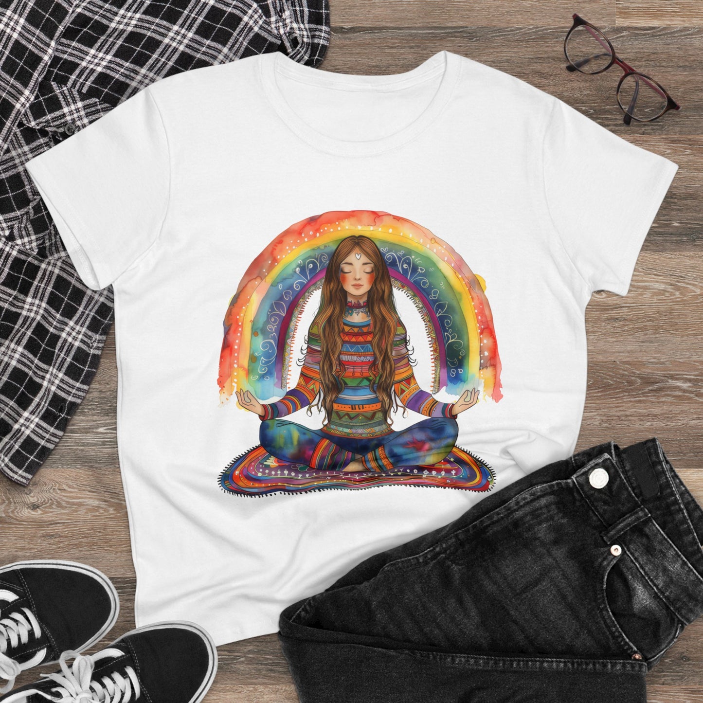 Meditation - Women's Midweight Cotton Tee