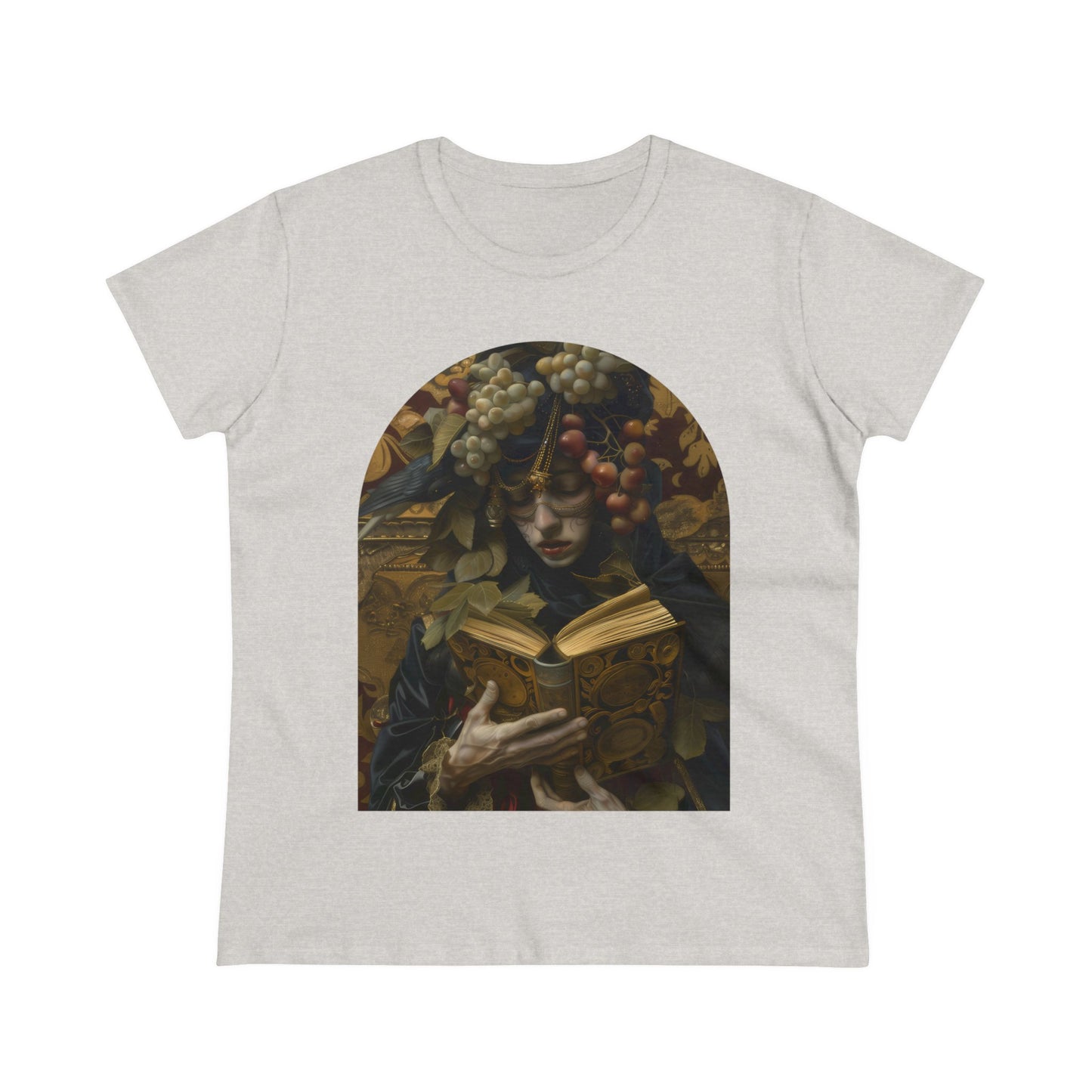 Solemn Reading - Fantasy - Women's Midweight Cotton Tee