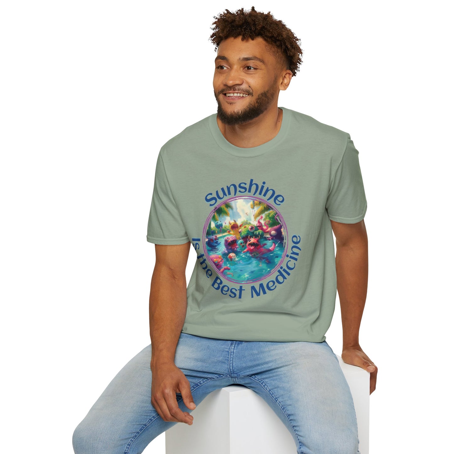 Sunshine is the Best Medicine - Unisex Softstyle T-Shirt