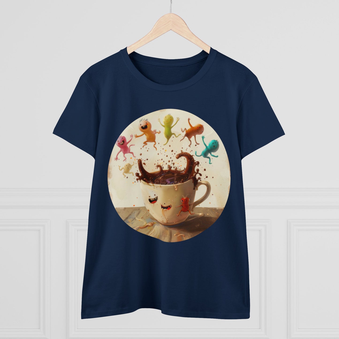 Coffee Critters - Women's Midweight Cotton Tee