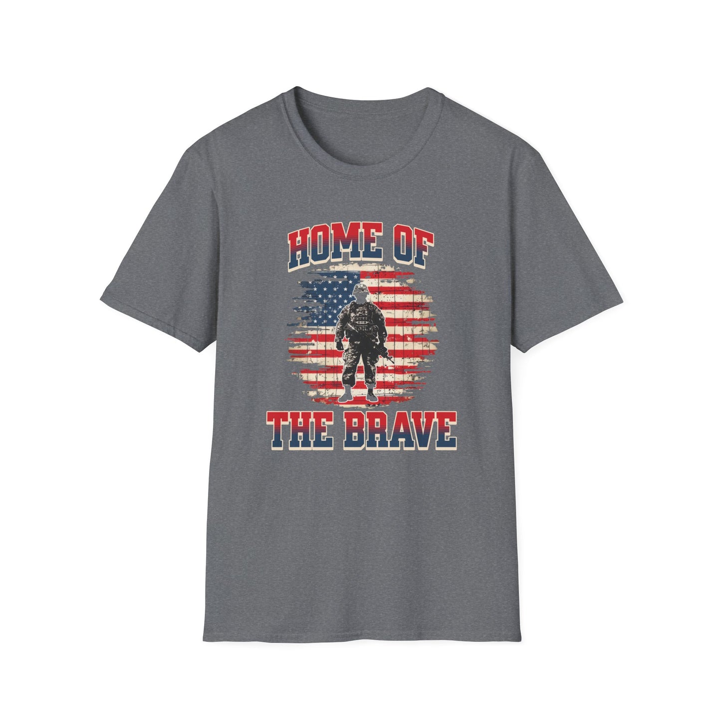 Home of the Brave - Unisex Softstyle T-Shirt